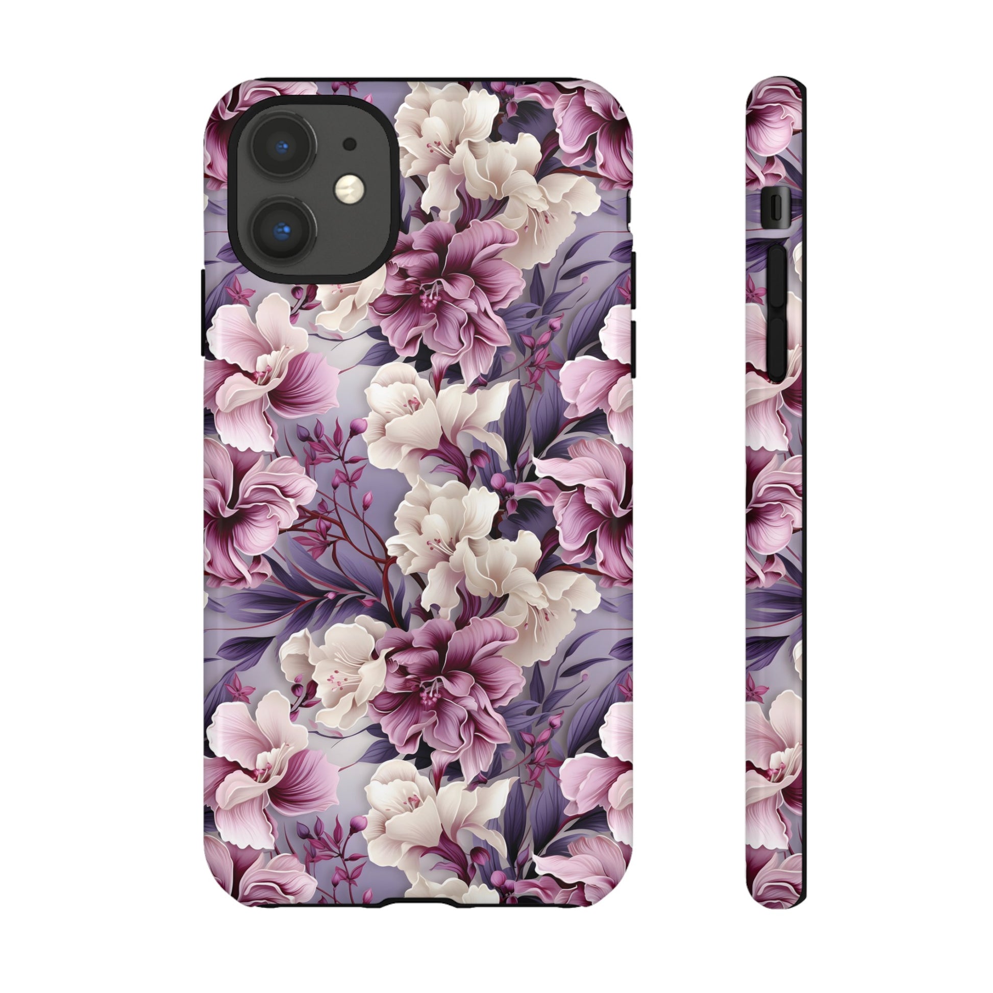 Lavender Flowers Protective Phone Case Gift for Her Phone 15, Samsung iPhone Samsung Gift for Her Case iPhone 15, Samsung