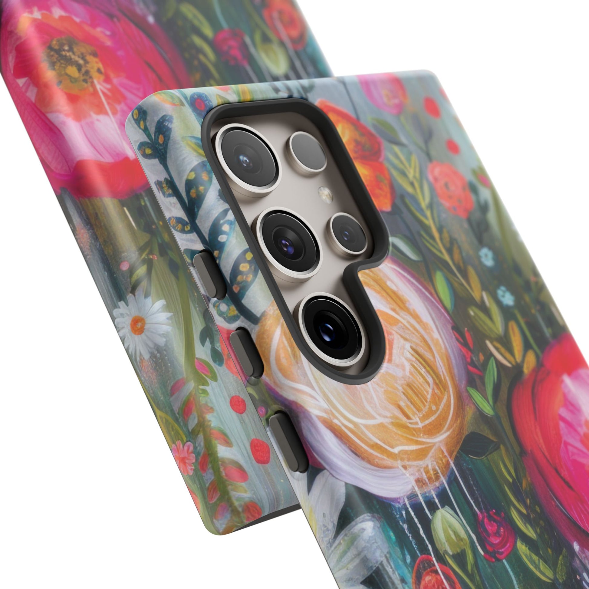 Watercolor Boho Floral Phone Case for iPhone 17 case Samsung, and Pixel | Stylish Protective Cover Gift for Her Perfect for Floral Lover