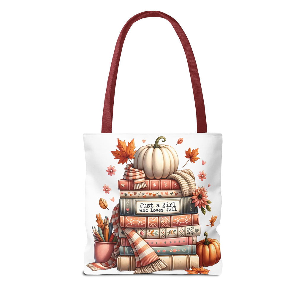 Fall Books Tote Bag - Autumn Accessory for Book Lovers - MRSBYVALLE