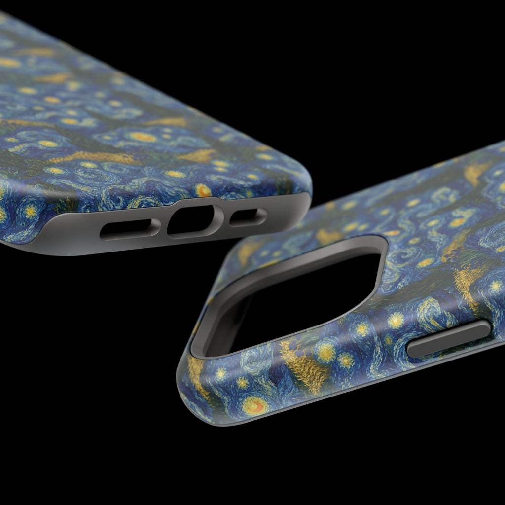 Van Gogh Illusion Magnetic Phone Case — Elegant Impact‑Resistant Art Lover Design