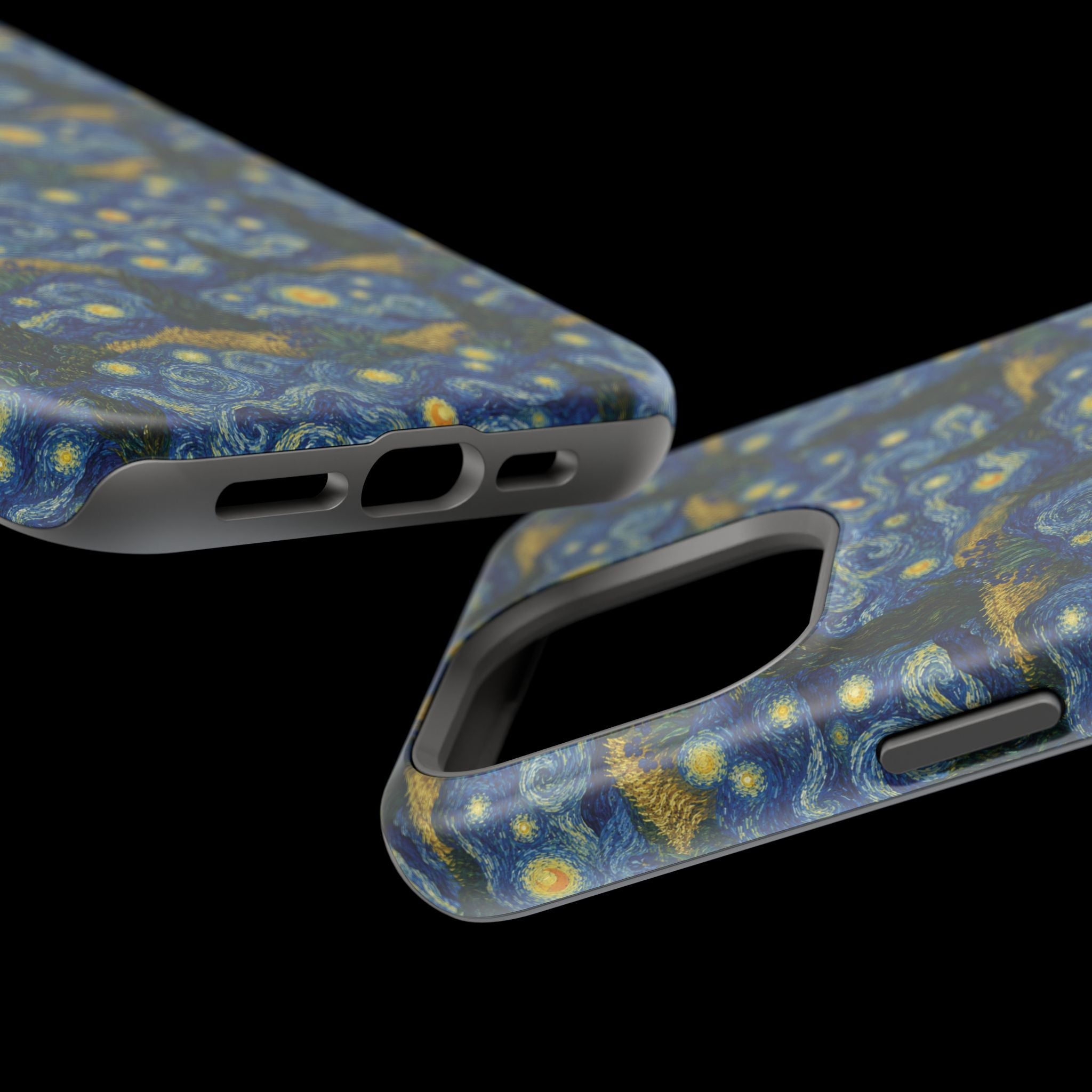 Van Gogh Illusion Magnetic Phone Case — Elegant Impact‑Resistant Art Lover Design