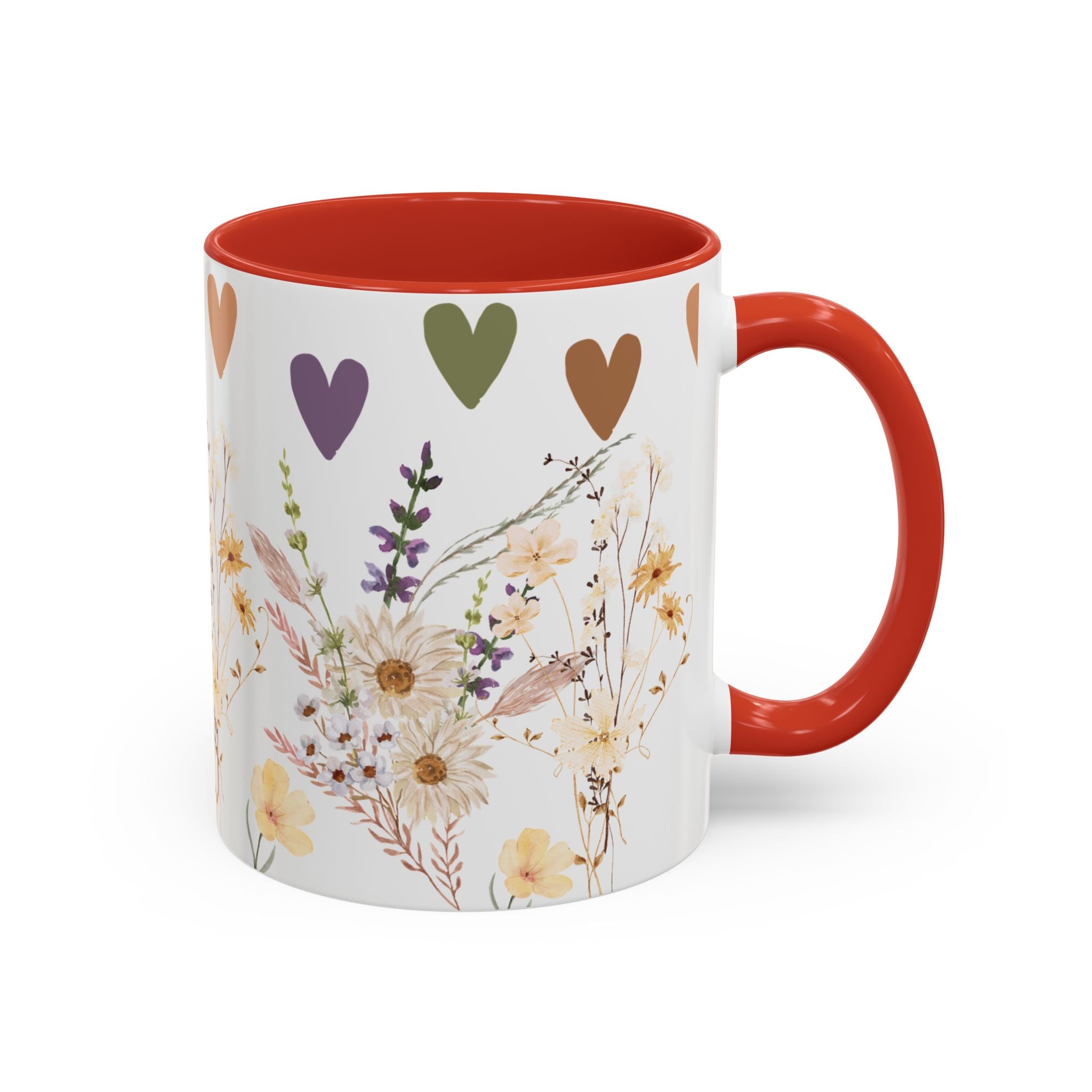 Tasse en céramique Wildflower – Cadeau élégant pour les amateurs de café ou de thé – Parfait pour la fête des mères, les anniversaires et pour ajouter du charme à toute cuisine.