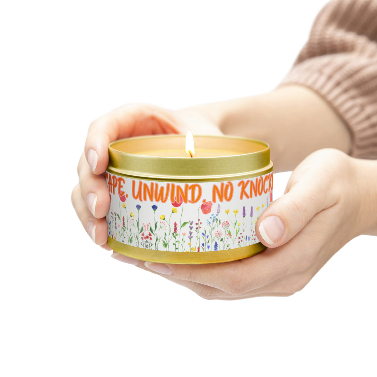 New House Bloom & Glow Elegant Floral Aromas in 4oz/8oz Tin Candles Essence of Nature Collection Unveil Serenity Romance with Exquisite Botanical Scents. Pure Harmony & Grace..