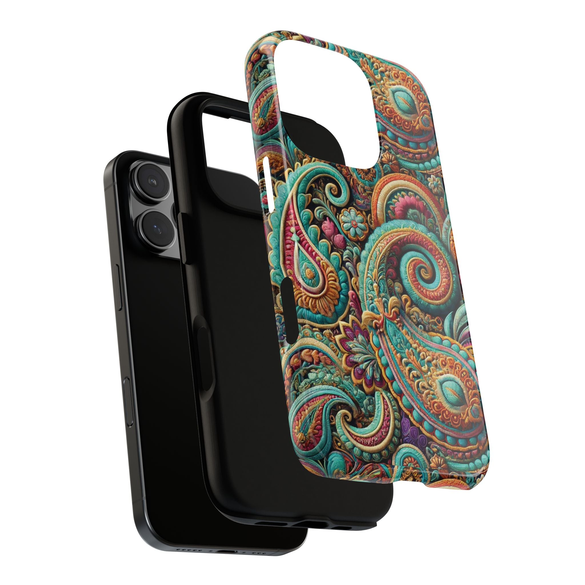 Best Paisley Phone Case Tough, Faithful Phone Cases & Religious iPhone Accessories: Protect Your Device & Show Perfect Gift for Her