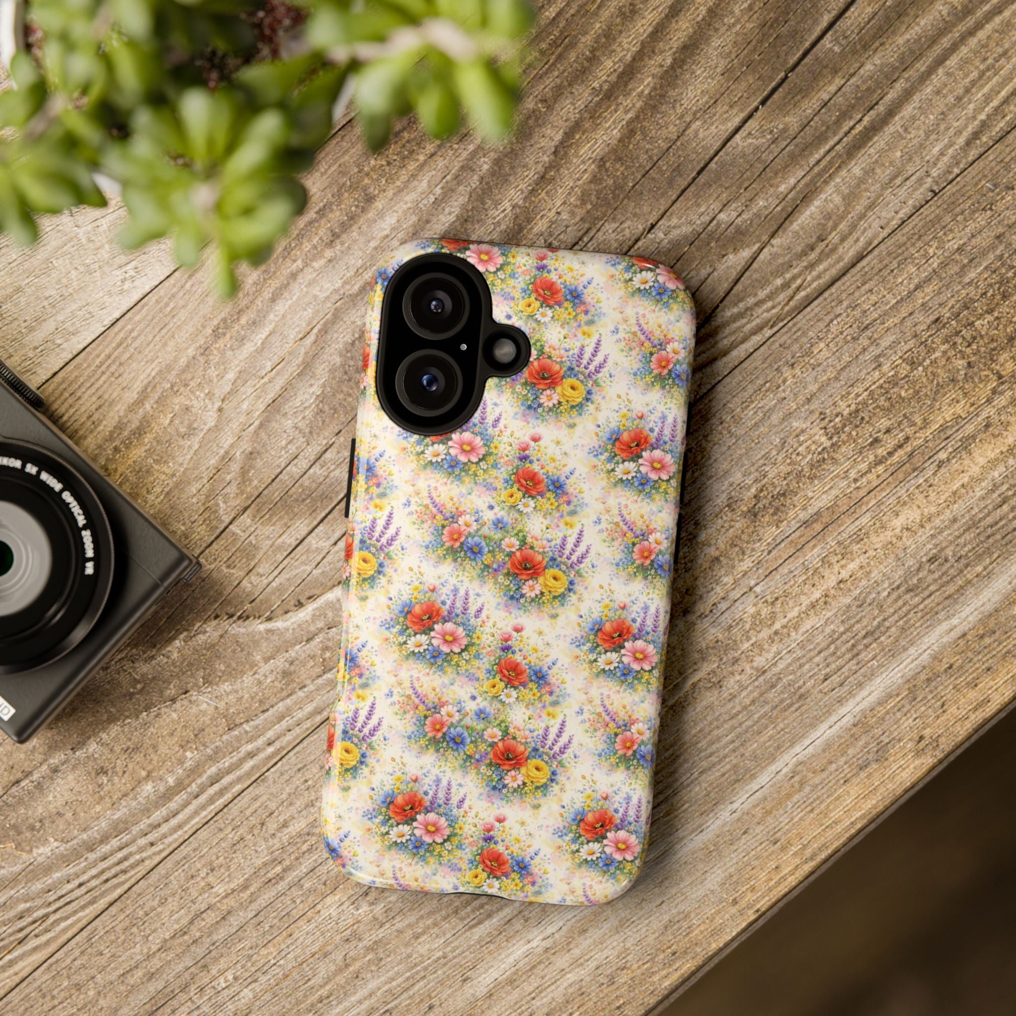 Watercolor Wildflowers Phone Case — Tough Cases