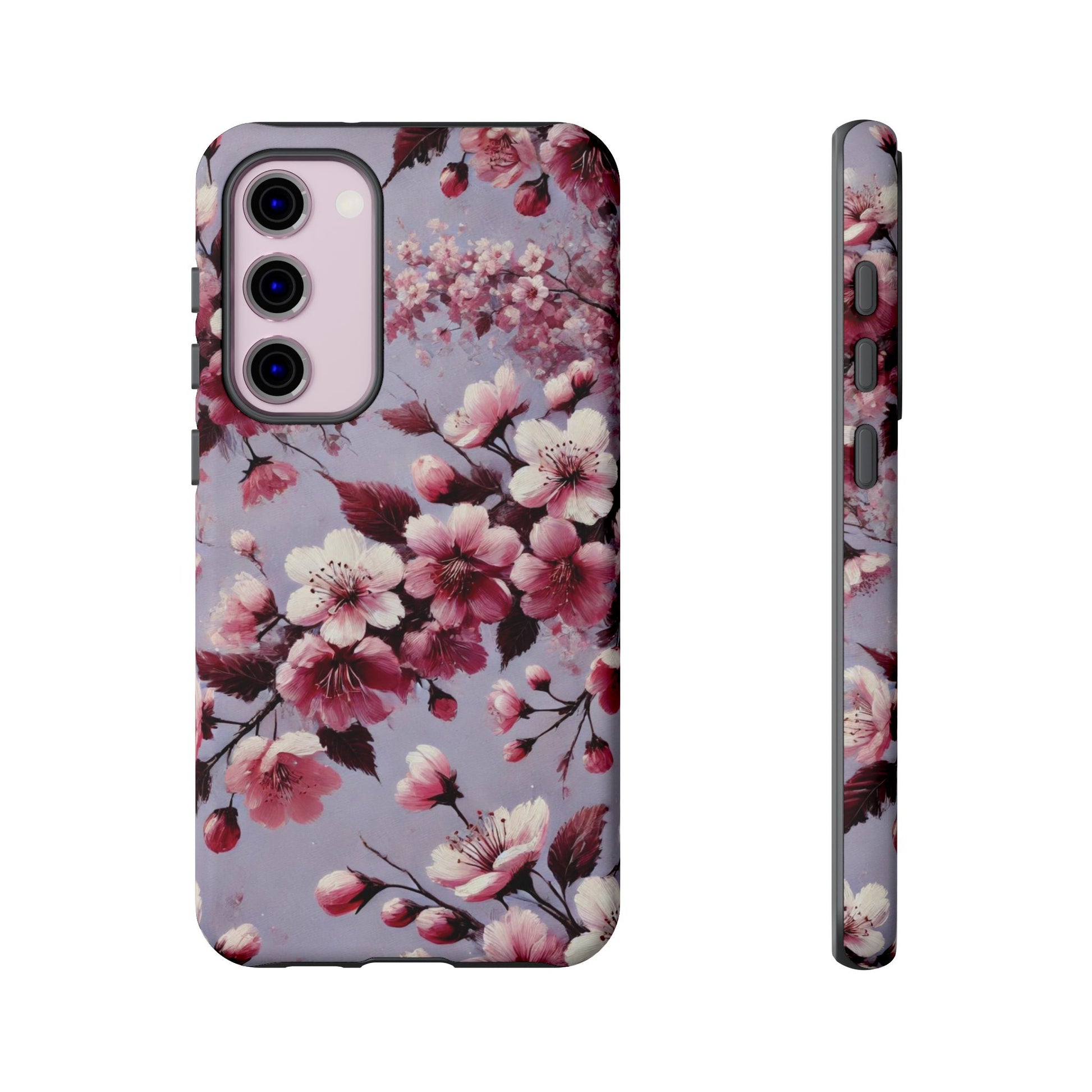 Lavender Floral Fall Phone Case for iPhone 16 pro15 14 13 12  21 23 Samsung, and Pixel | Stylish Protective Cover Gift for Her Perfect for Floral Lover