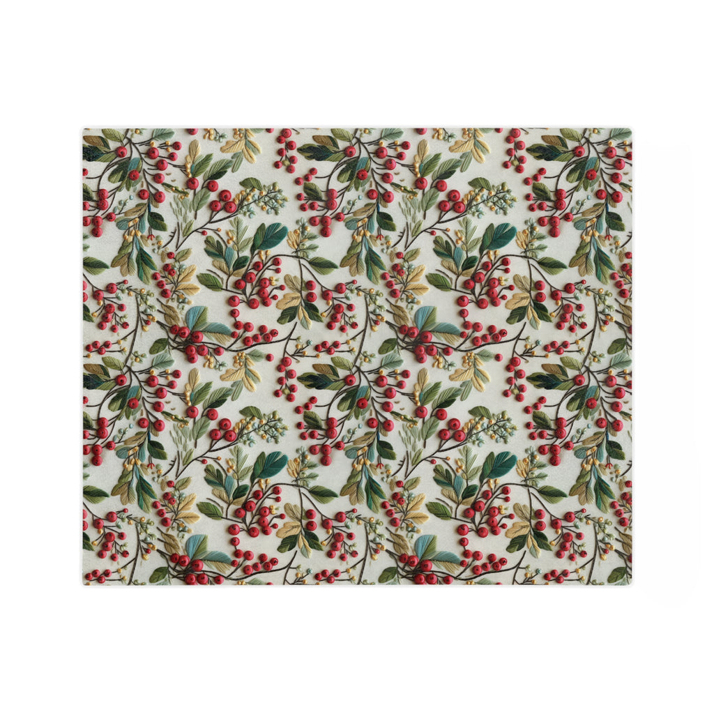 New House Holly Wildflowers Boho Chic Throw Ultra-Soft Minky Blanket Cozy Comfort Blanket Elegant Home Decor Plush Microfiber for Maximum Comfort Blanket, Perfect for Snuggling Decor, Cozy All-Season Warmth, Housewarming Gift Throw - MRSBYVALLE