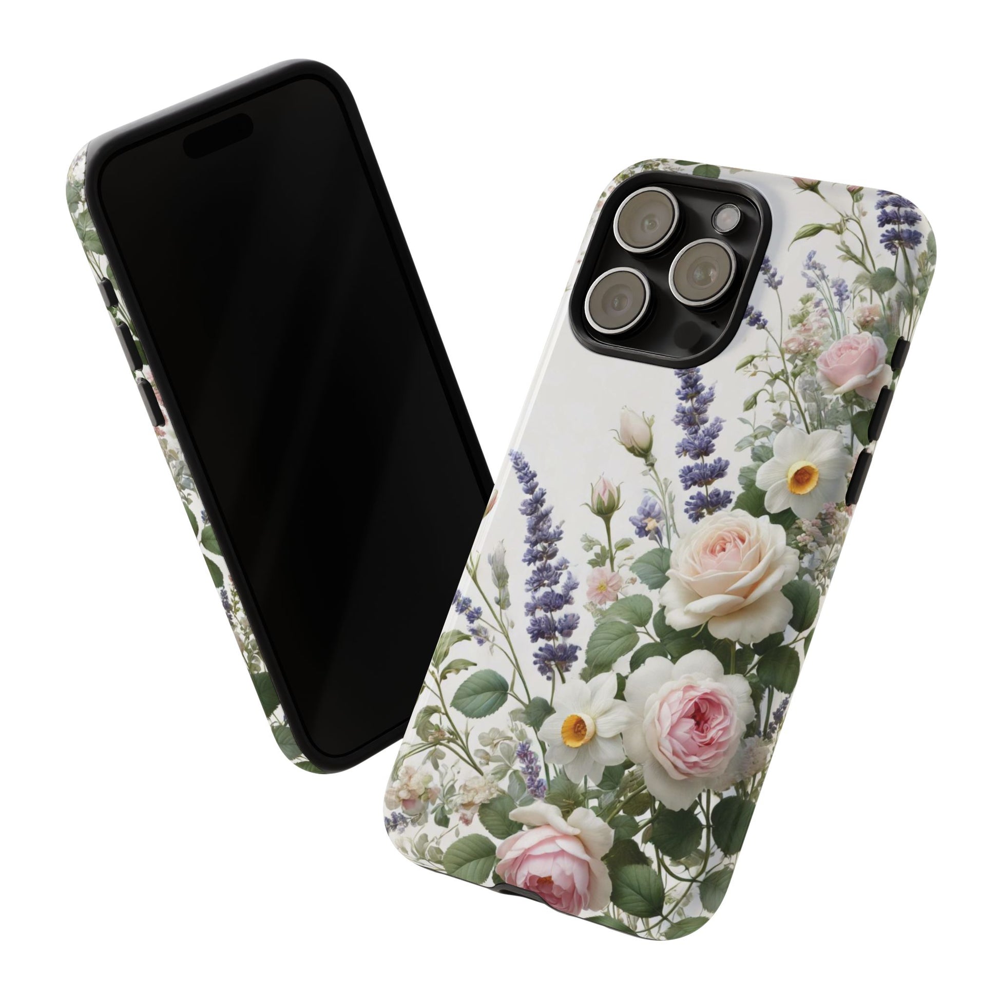 Boho Floral Fall Phone Case for iPhone 16 pro15 14 13 12  21 23 Samsung, and Pixel | Stylish Protective Cover Gift for Her Perfect for Floral Lover