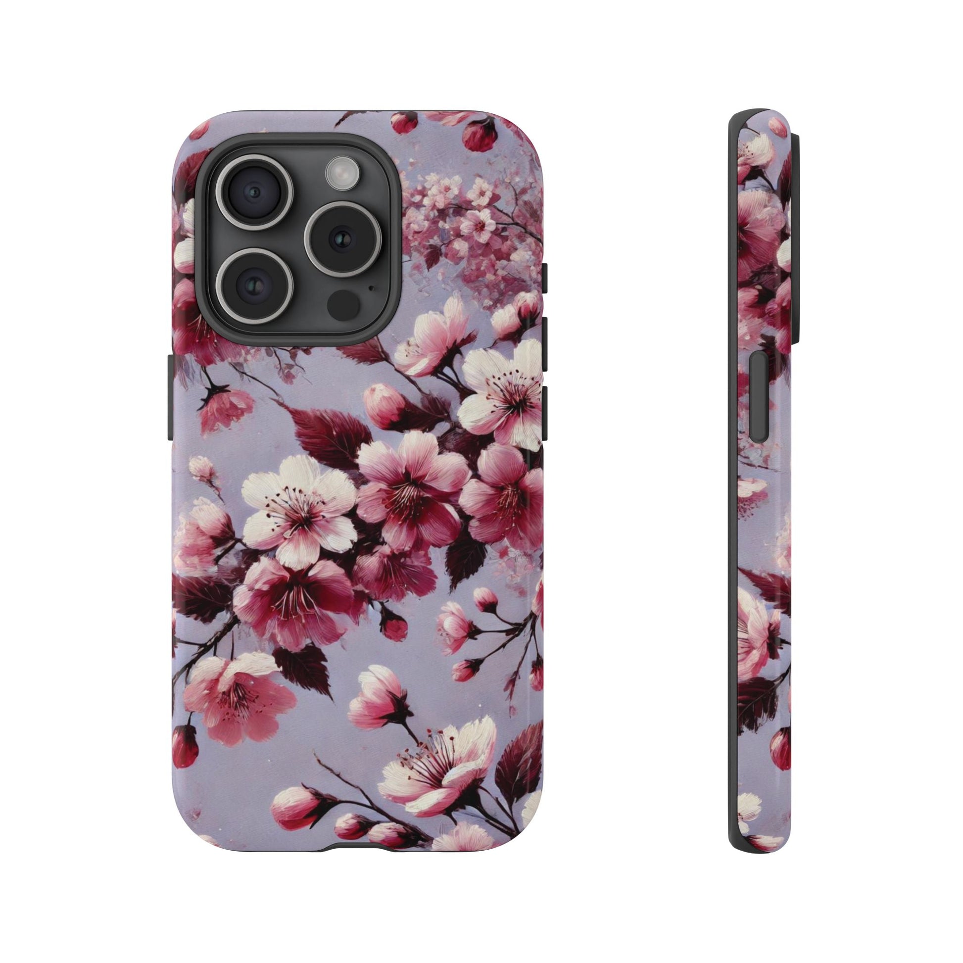 Lavender Floral Phone Case | Fall-Inspired Protective Cover for iPhone, Samsung & Pixel – Perfect Gift for Her