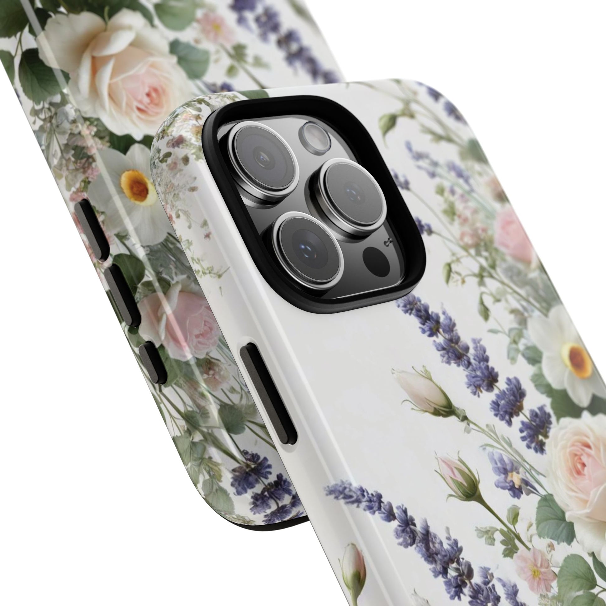 Boho Floral Fall Phone Case for iPhone 17,16  21 23 Samsung, and Pixel | Stylish Protective Cover Gift for Her Perfect for Floral Lover