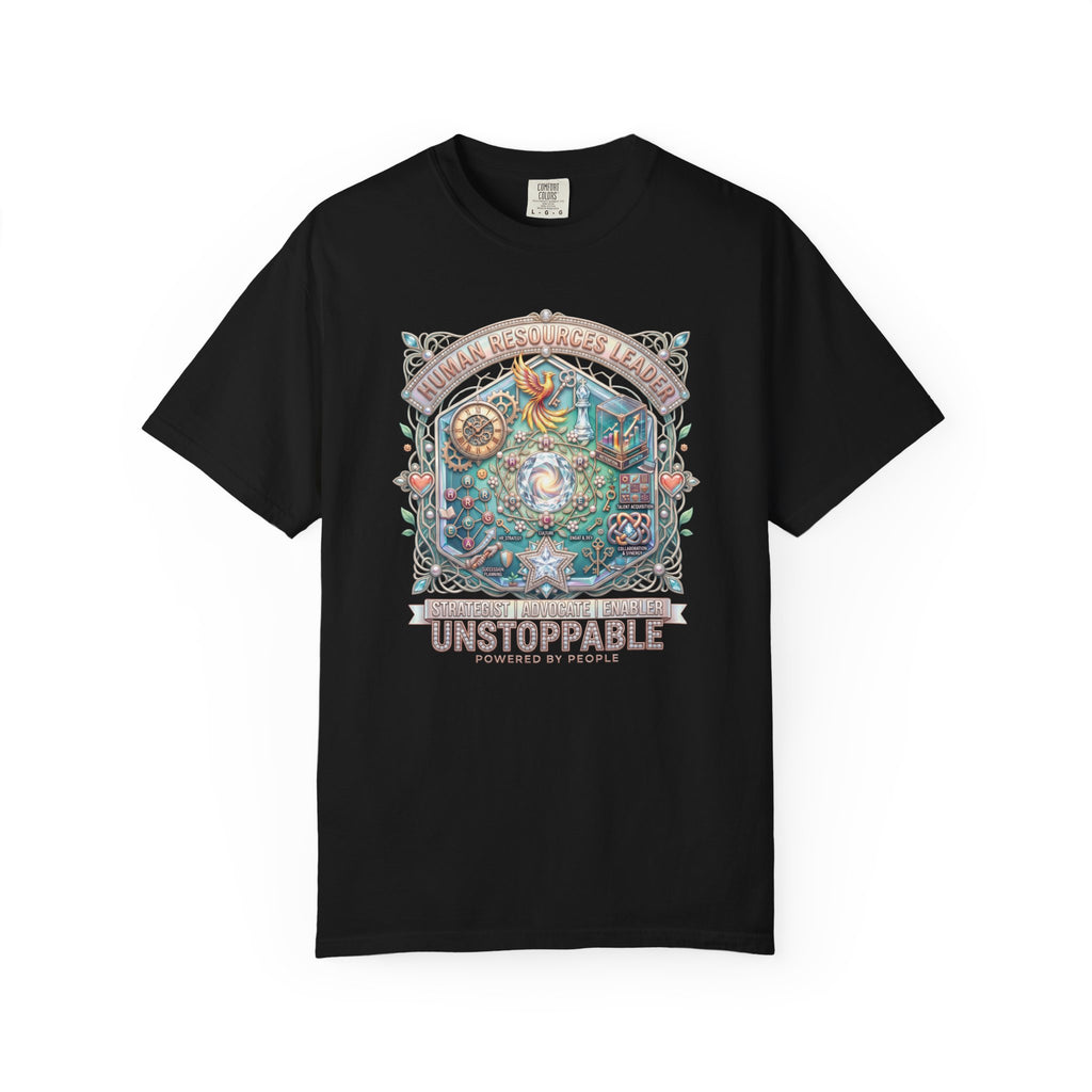 Human Resources Leader Inspirational Graphic T-Shirt  Motivational Nature Tee