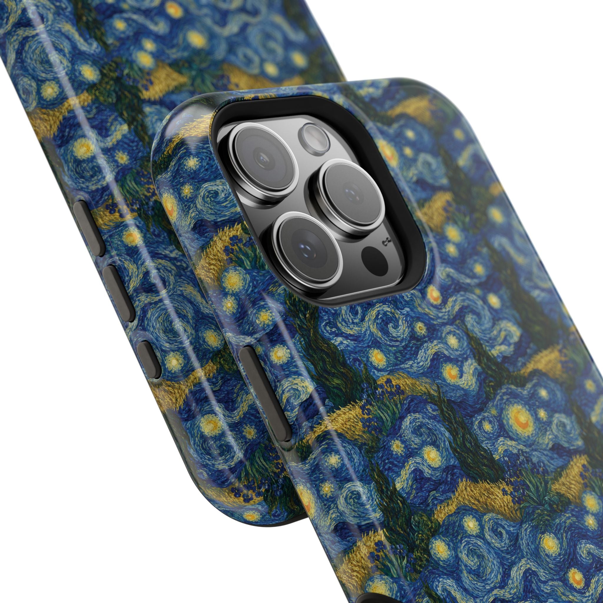Van Gogh Illusion Magnetic Phone Case — Elegant Impact‑Resistant Art Lover Design
