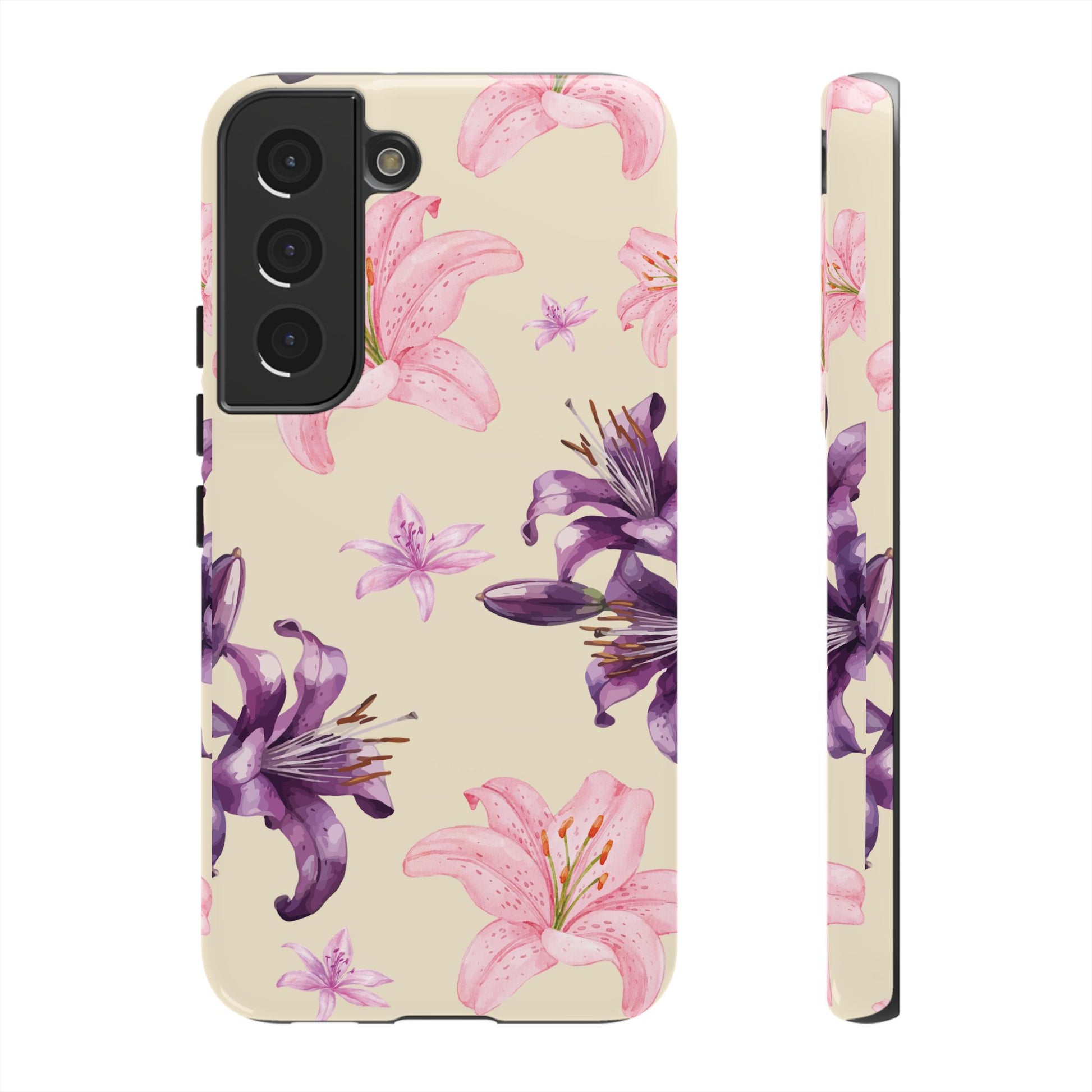 Blooming Tiger Lily Phone Case - Compatible with iPhone, Samsung, and Pixel | Stylish Protective Cover Gift for Her Perfect for Floral Lover
