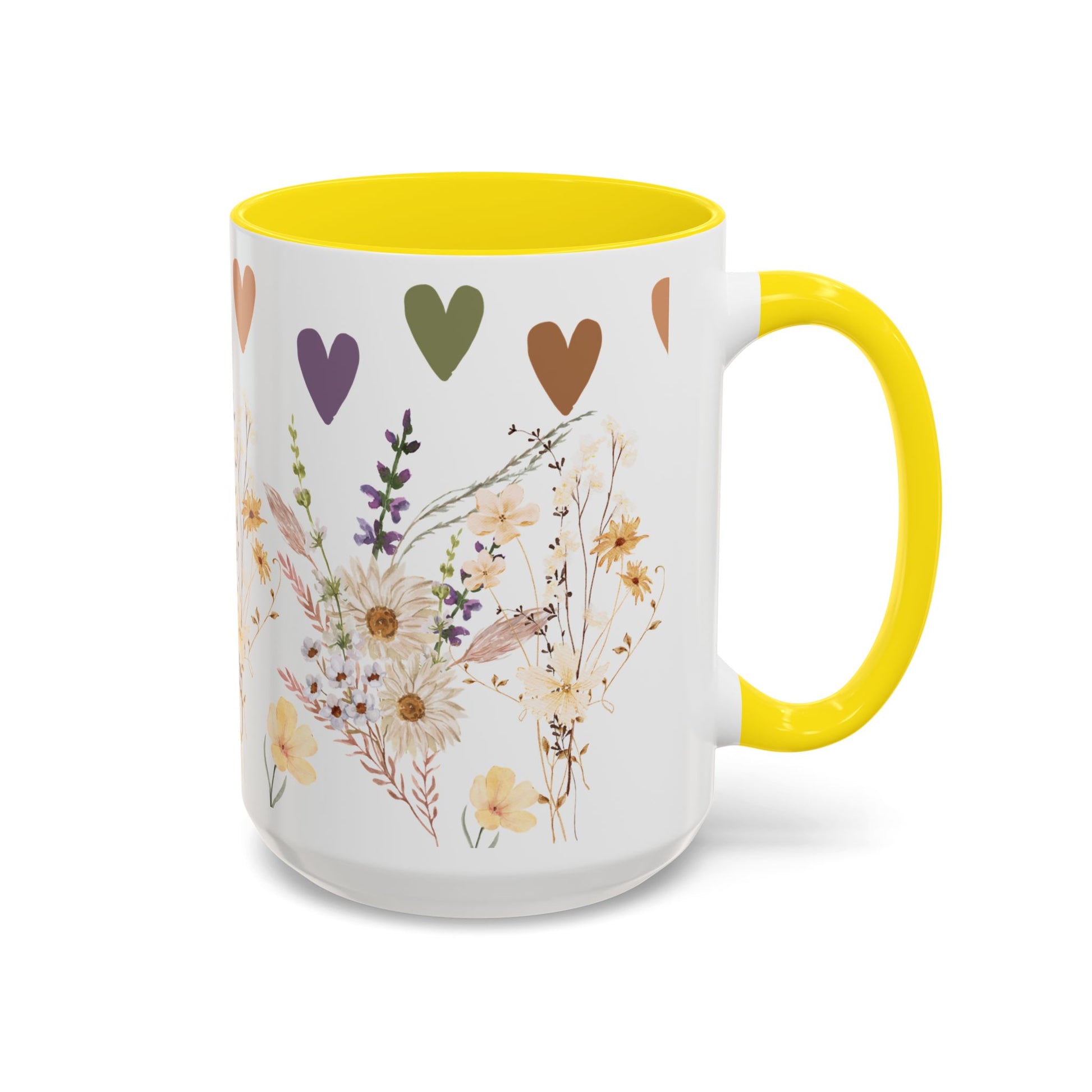 Wildflower Ceramic Mug Elegant Gift for Coffee or Tea Lovers Perfect for Mothers Day Birthdays and Adding Charm to Any Kitchen Gift