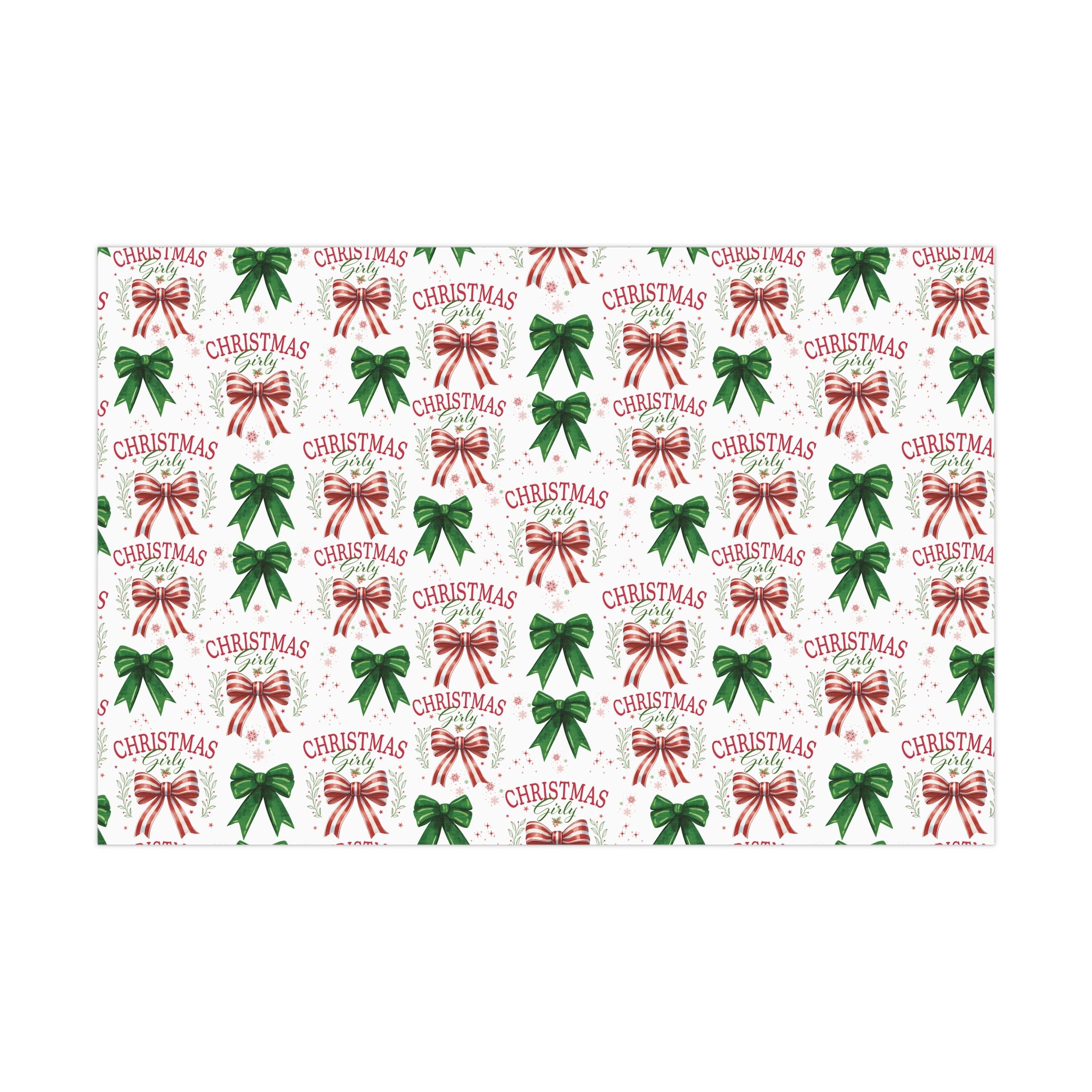 Girly Christmas Wrapping Paper | Cozy Holiday Gift Wrap | Perfect for Christmas Presents, Wedding Celebrations, and Winter Wonderland Themes Christmas - MRSBYVALLE