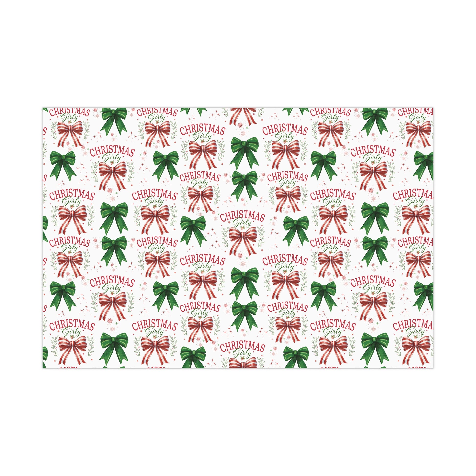 Girly Christmas Wrapping Paper | Cozy Holiday Gift Wrap | Perfect for Christmas Presents, Wedding Celebrations, and Winter Wonderland Themes Christmas - MRSBYVALLE