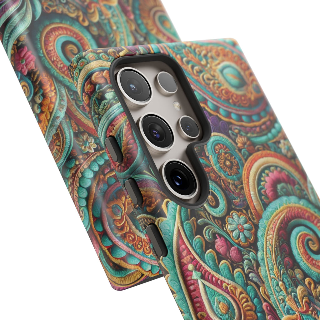 Best Paisley Phone Case Tough, Faithful Phone Cases & Religious iPhone Accessories: Protect Your Device & Show Perfect Gift for Her