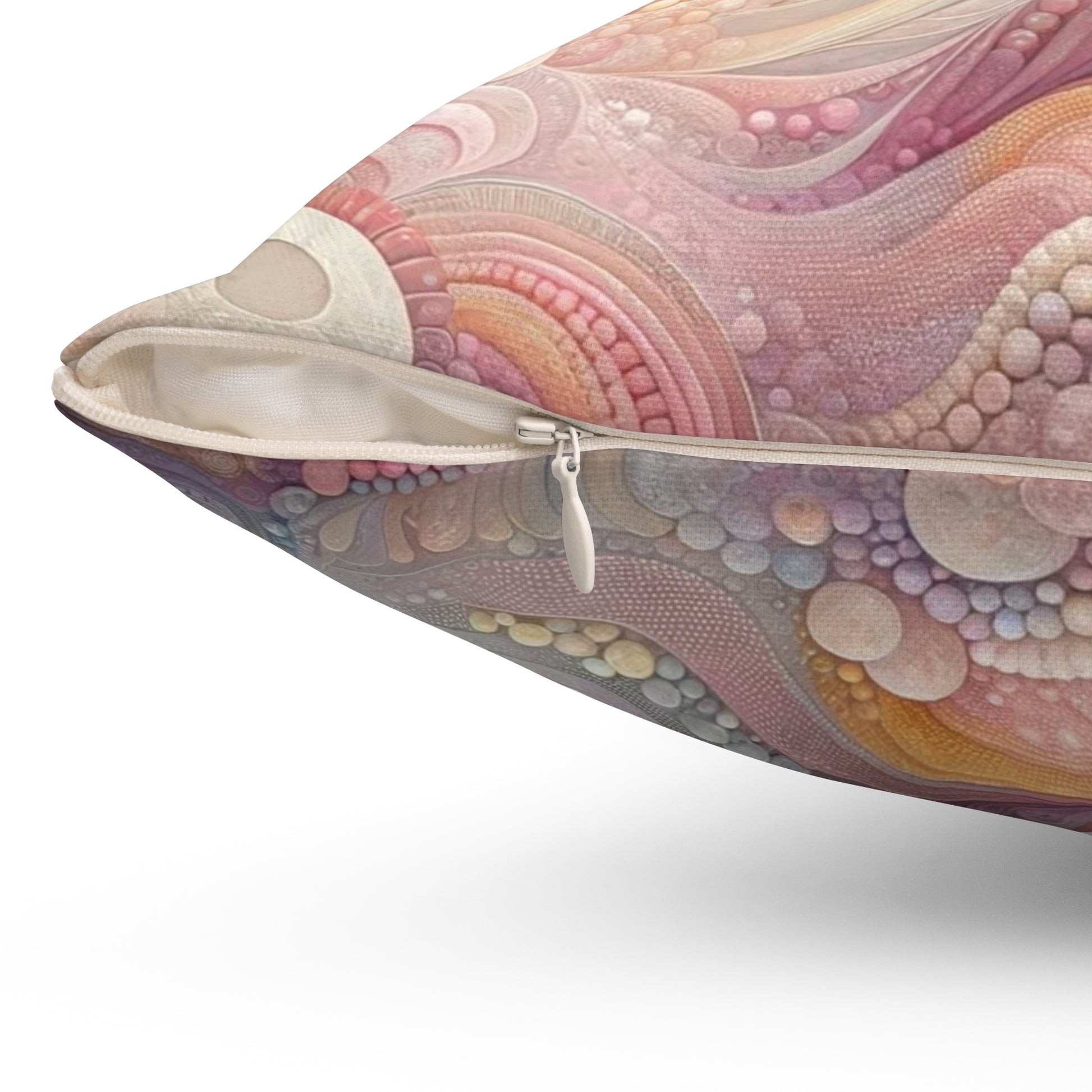 Pink Abstract Nautical Decorative Pillow Home Accents Mother's Day Gift Luxurious Home Living Room Comfort for Bedroom or Housewarming Gift New House, Bridal Shower Gift.
