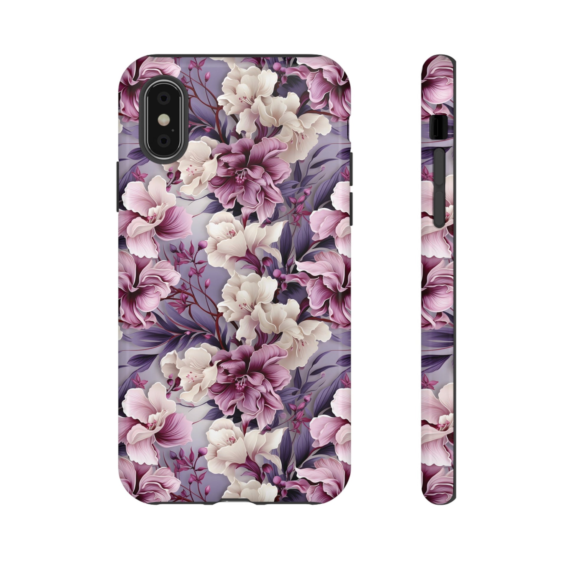 Lavender Flowers Protective Phone Case Gift for Her Phone 15, Samsung iPhone Samsung Gift for Her Case iPhone 15, Samsung