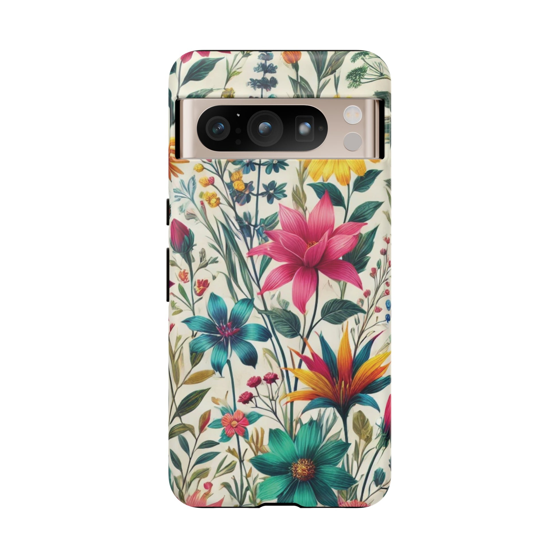 Wildflowers Boho Chic Design Phone Case - Stylish, Protective Cover for All Models Gift for Mom Accessory Gift for Her