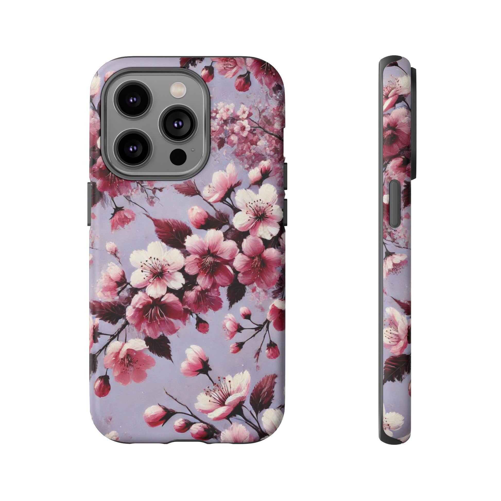 Lavender Floral Fall Phone Case for iPhone 16 pro15 14 13 12  21 23 Samsung, and Pixel | Stylish Protective Cover Gift for Her Perfect for Floral Lover