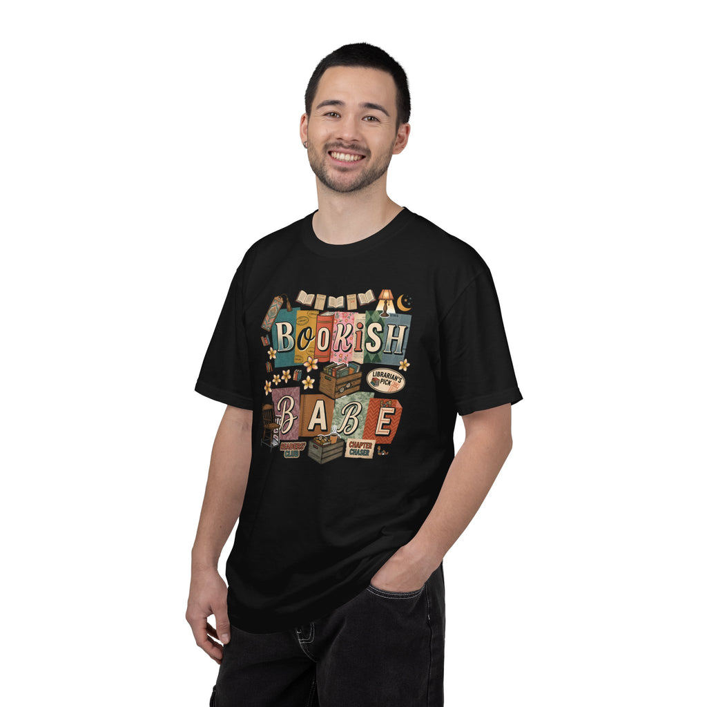 Bookish Babe Reader T-Shirt — Book Lover Tee for Teachers & Avid Readers