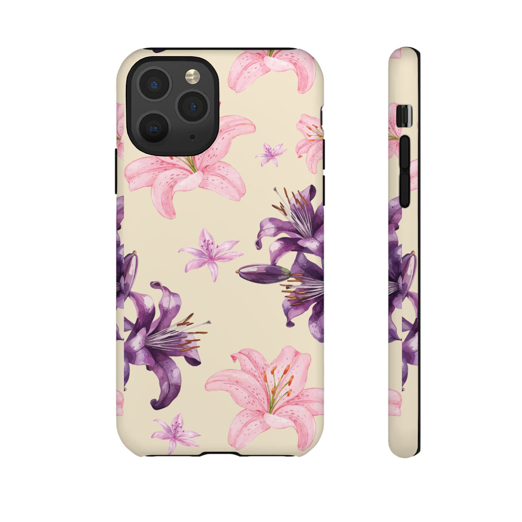 Blooming Tiger Lily Phone Case - Compatible with iPhone, Samsung, and Pixel | Stylish Protective Cover Gift for Her Perfect for Floral Lover