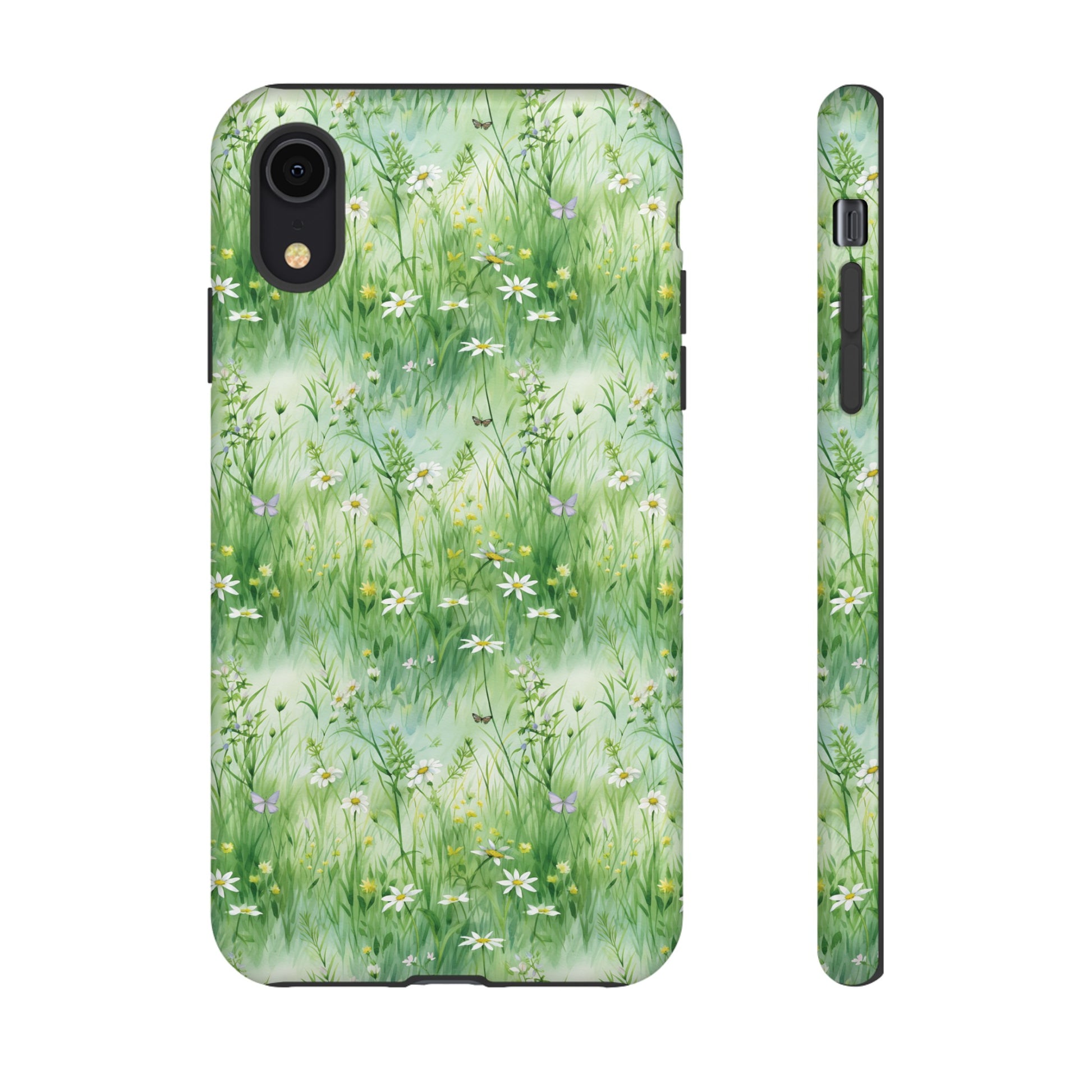 Beautiful Watercolor Grassing Daisy Boho Chic Design Phone Case Protective Cover for All Models Gift for Mom Accessory Gift for Her