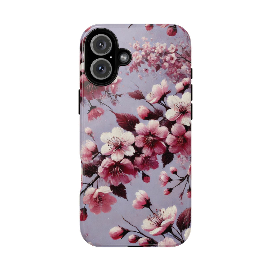 Lavender Floral Phone Case | Fall-Inspired Protective Cover for iPhone, Samsung & Pixel – Perfect Gift for Her