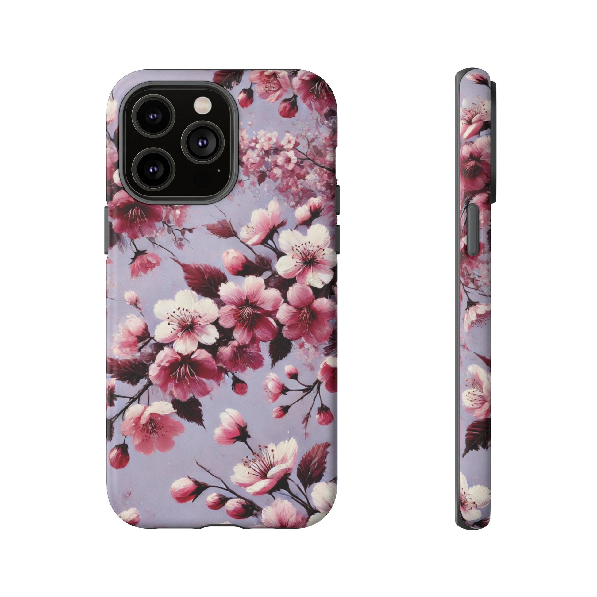 Lavender Floral Fall Phone Case for iPhone 16 pro15 14 13 12  21 23 Samsung, and Pixel | Stylish Protective Cover Gift for Her Perfect for Floral Lover