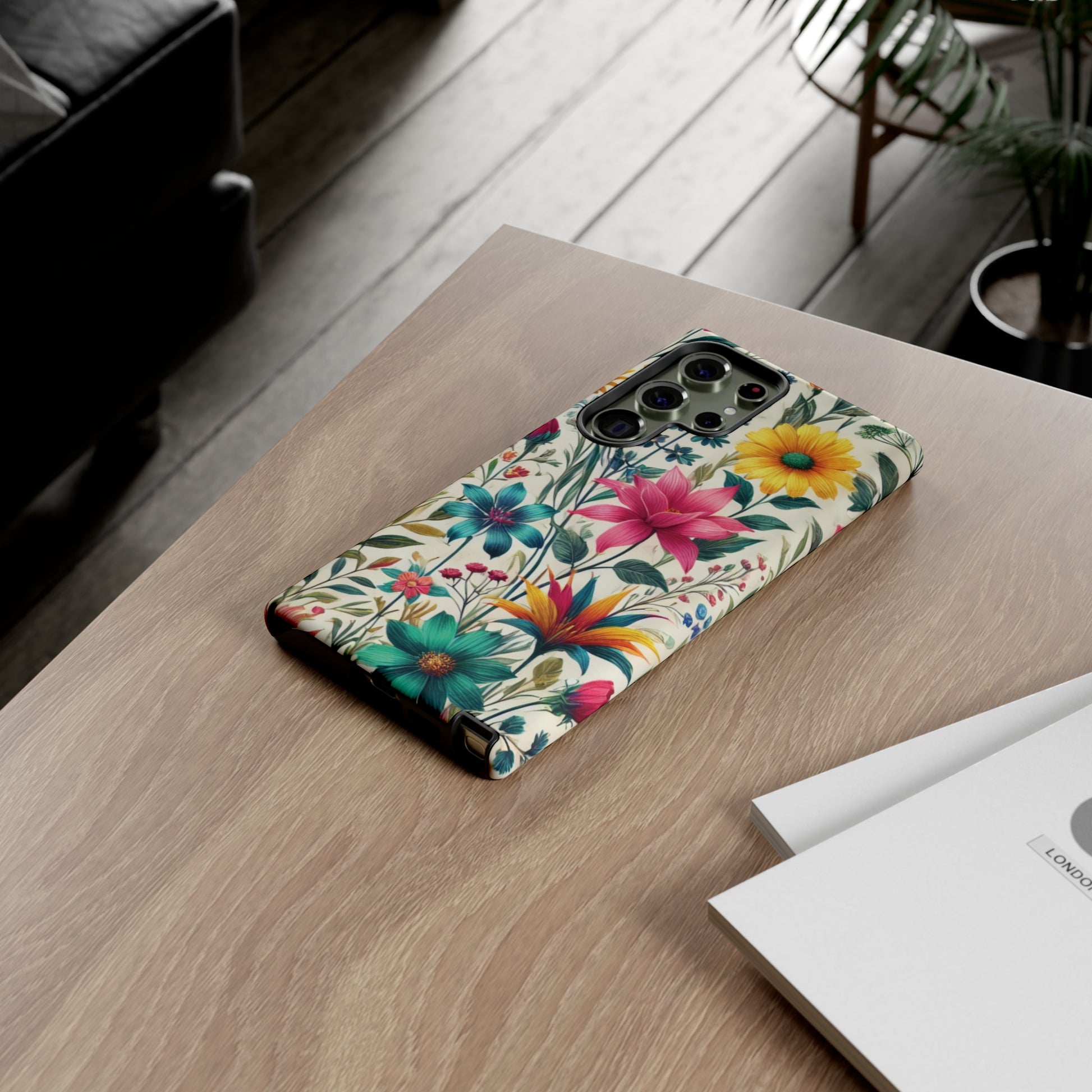 Wildflowers Boho Chic Design Phone Case - Stylish, Protective Cover for All Models Gift for Mom Accessory Gift for Her