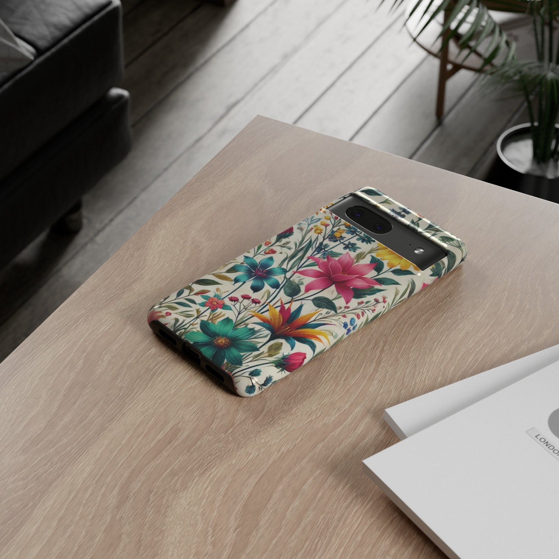 Wildflowers Boho Chic Design Phone Case - Stylish, Protective Cover for All Models Gift for Mom Accessory Gift for Her