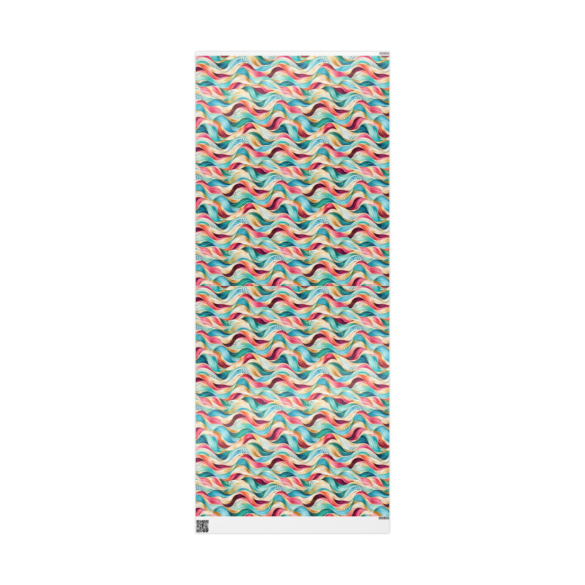 Colorful Abstract Wave Wrapping Paper