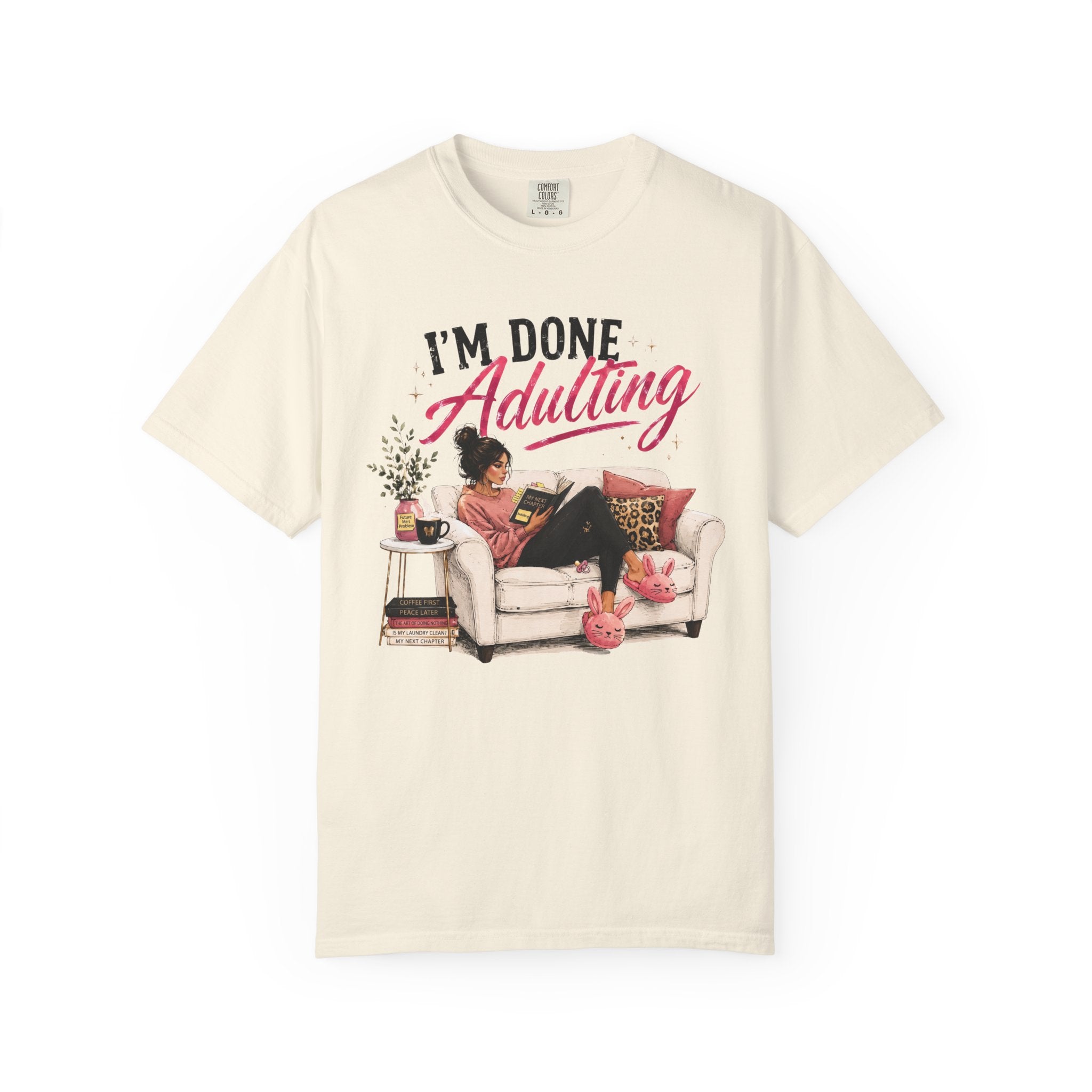 T-Shirt J'EN AI MARRE D'ÊTRE ADULTE — T-Shirt humoristique sarcastique