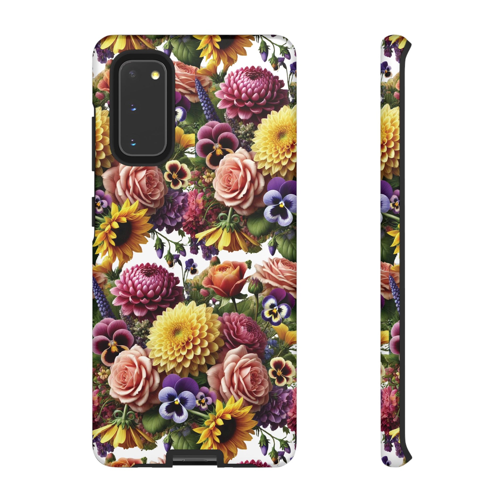 Floral Fall Phone Case for iPhone 16 15 14 13 12  21 23 Samsung, and Pixel | Stylish Protective Cover Gift for Her Perfect for Floral Lover