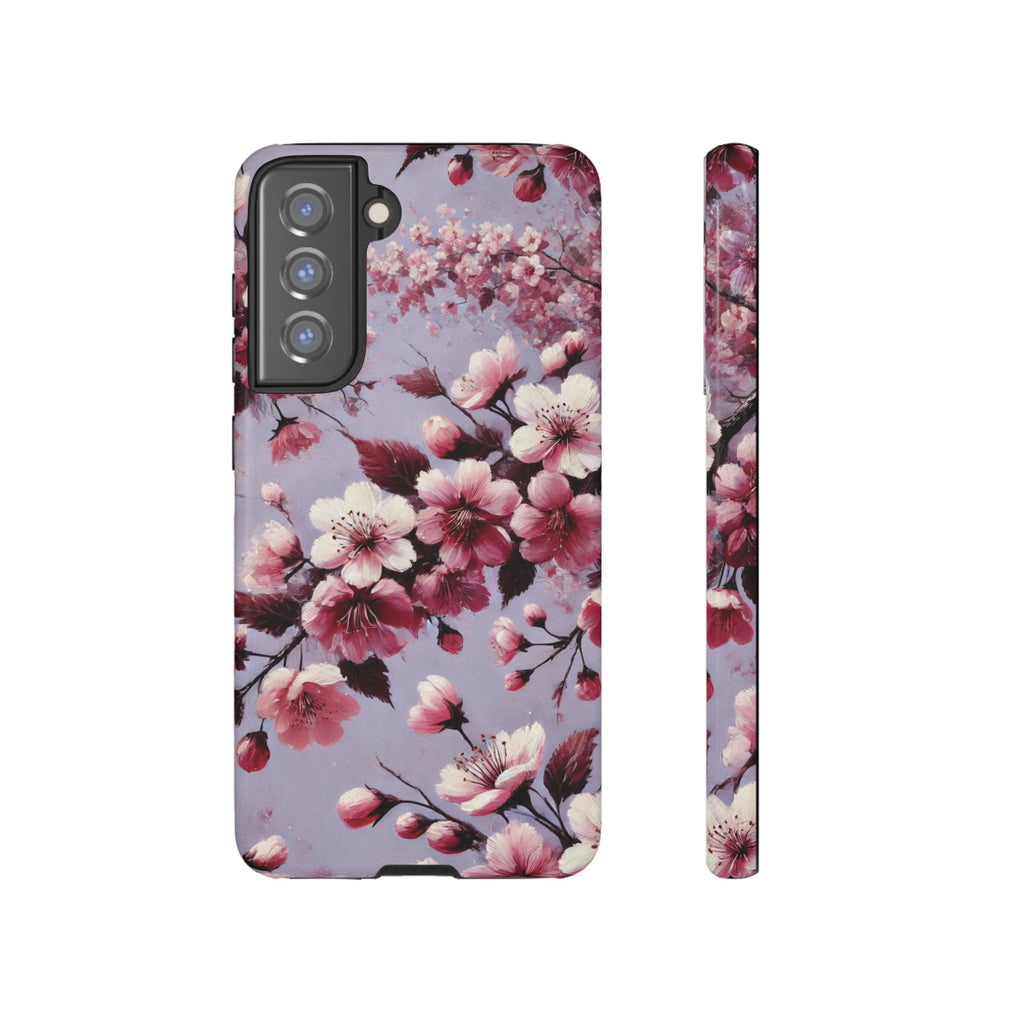 Lavender Floral Phone Case | Fall-Inspired Protective Cover for iPhone, Samsung & Pixel – Perfect Gift for Her