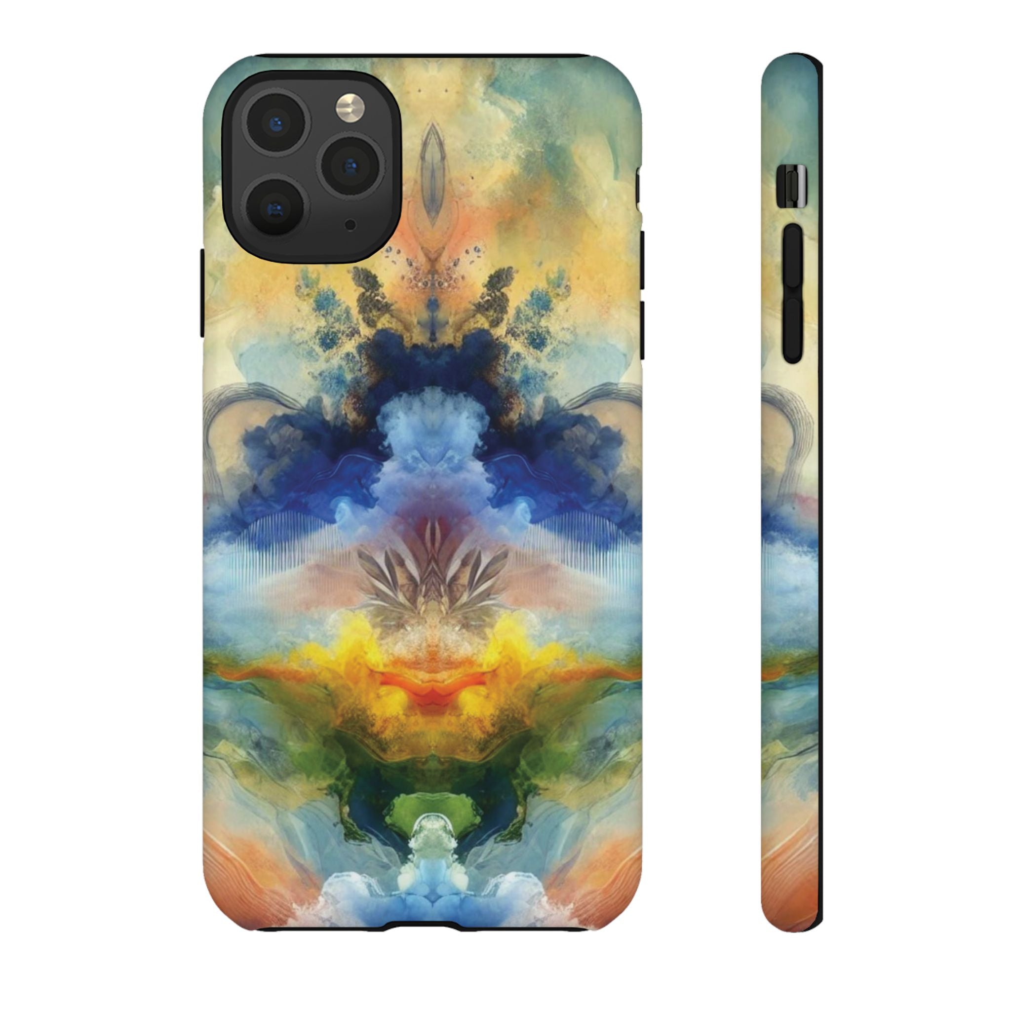 Modern Watercolor Abstract Phone Case Compatible with iPhone, Samsung & More - Stylish, Durable Protection with Vibrant Artistic Design Perfect Gift for Her