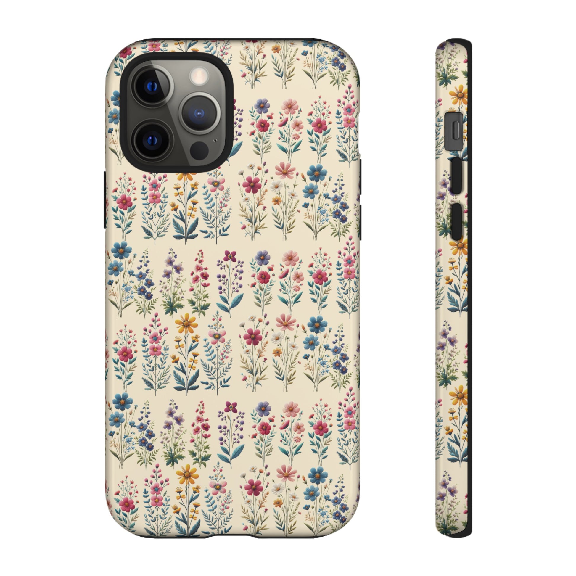 Best Beautiful Wildflower Phone Case Floral Design for iPhone, Galaxy, and Google Durable Protection Gift for Her Case iPhone 15, Samsung iPhone Gift for Her