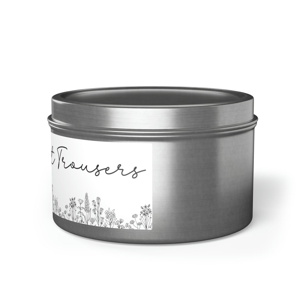 New House Bloom & Glow Elegant Floral Aromas in 4oz/8oz Tin Candles Essence of Nature Collection Unveil Serenity Romance with Exquisite Botanical Scents. Pure Harmony & Grace..