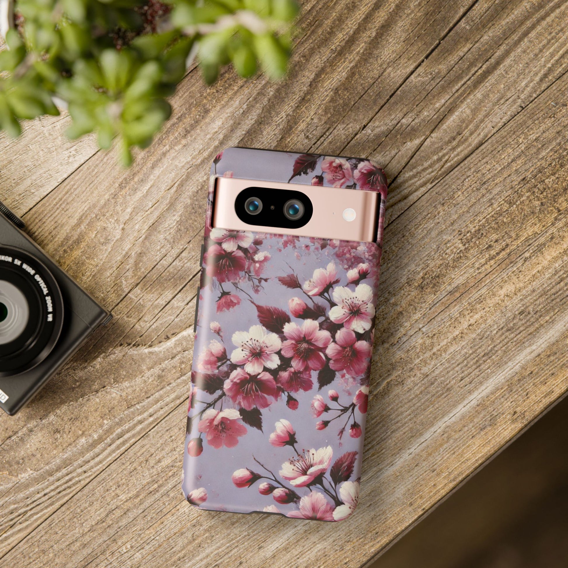 Lavender Floral Fall Phone Case for iPhone 16 pro15 14 13 12  21 23 Samsung, and Pixel | Stylish Protective Cover Gift for Her Perfect for Floral Lover - MRSBYVALLE