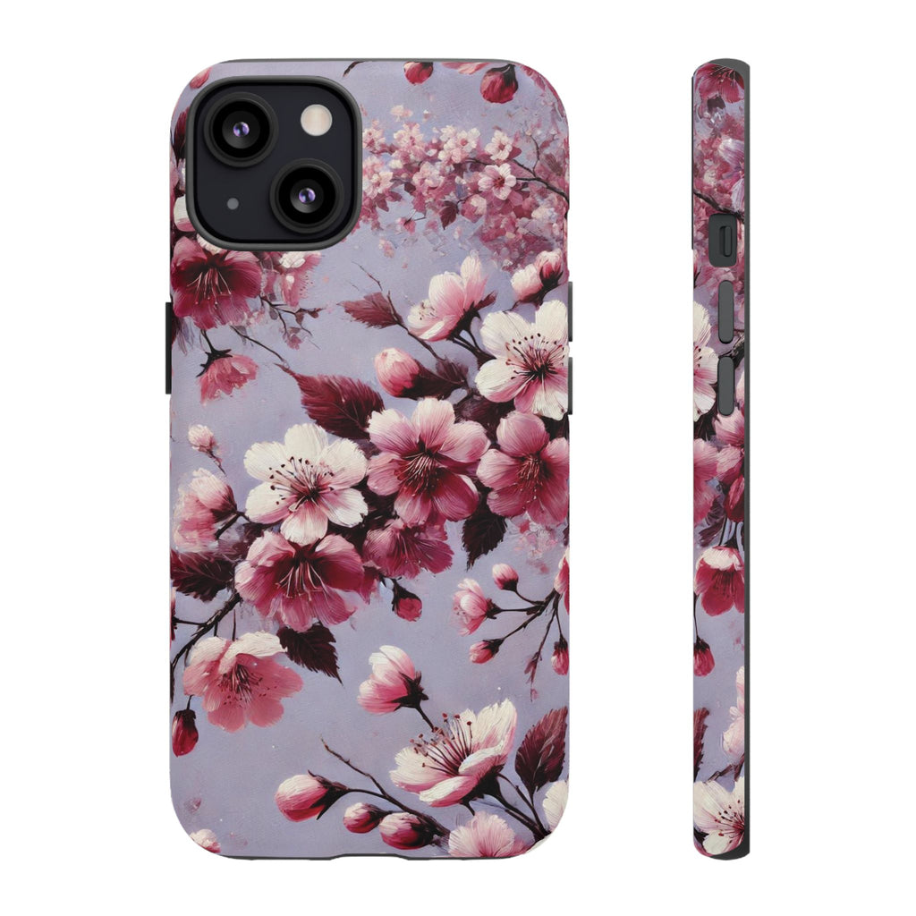 Lavender Floral Phone Case | Fall-Inspired Protective Cover for iPhone, Samsung & Pixel – Perfect Gift for Her