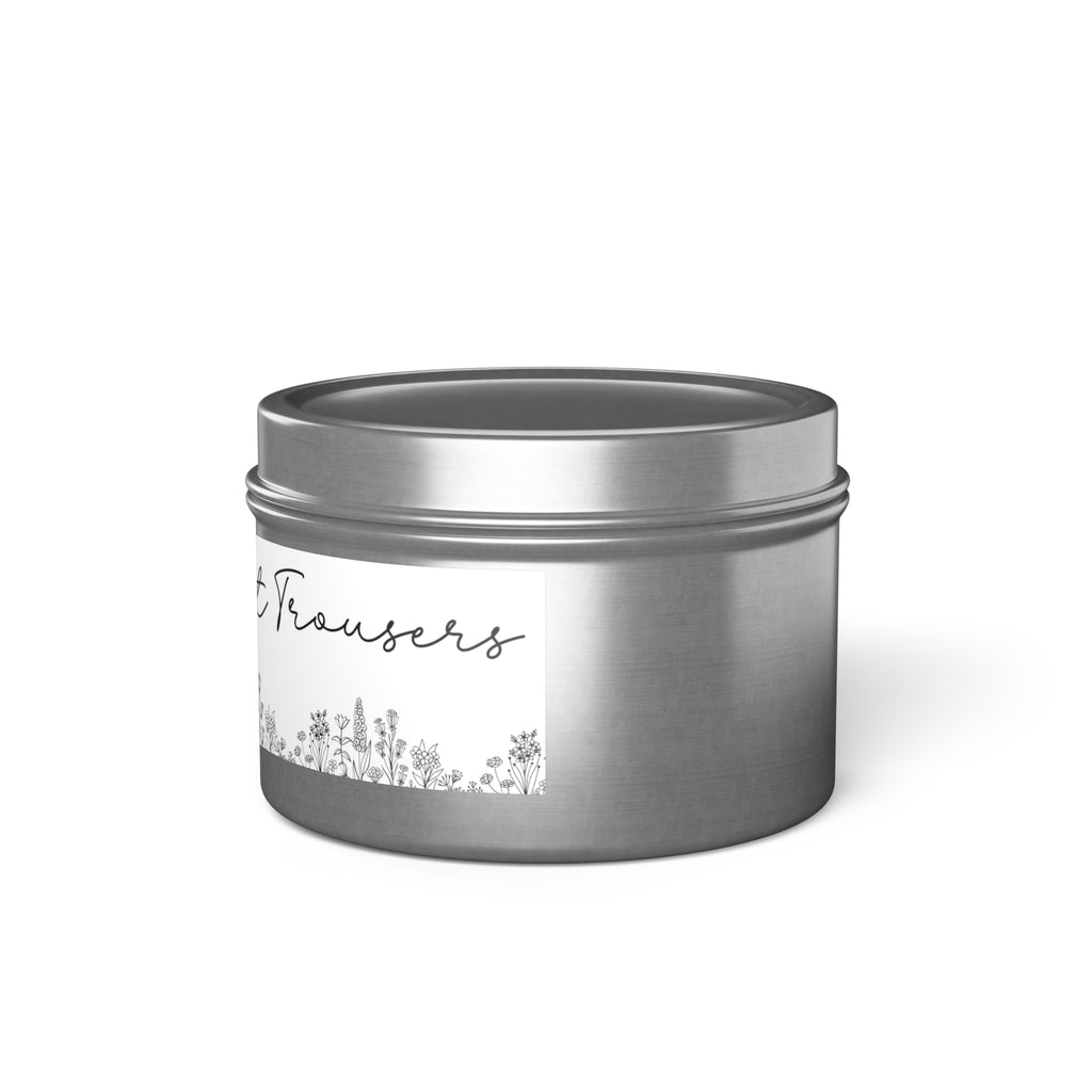 New House Bloom & Glow Elegant Floral Aromas in 4oz/8oz Tin Candles Essence of Nature Collection Unveil Serenity Romance with Exquisite Botanical Scents. Pure Harmony & Grace..