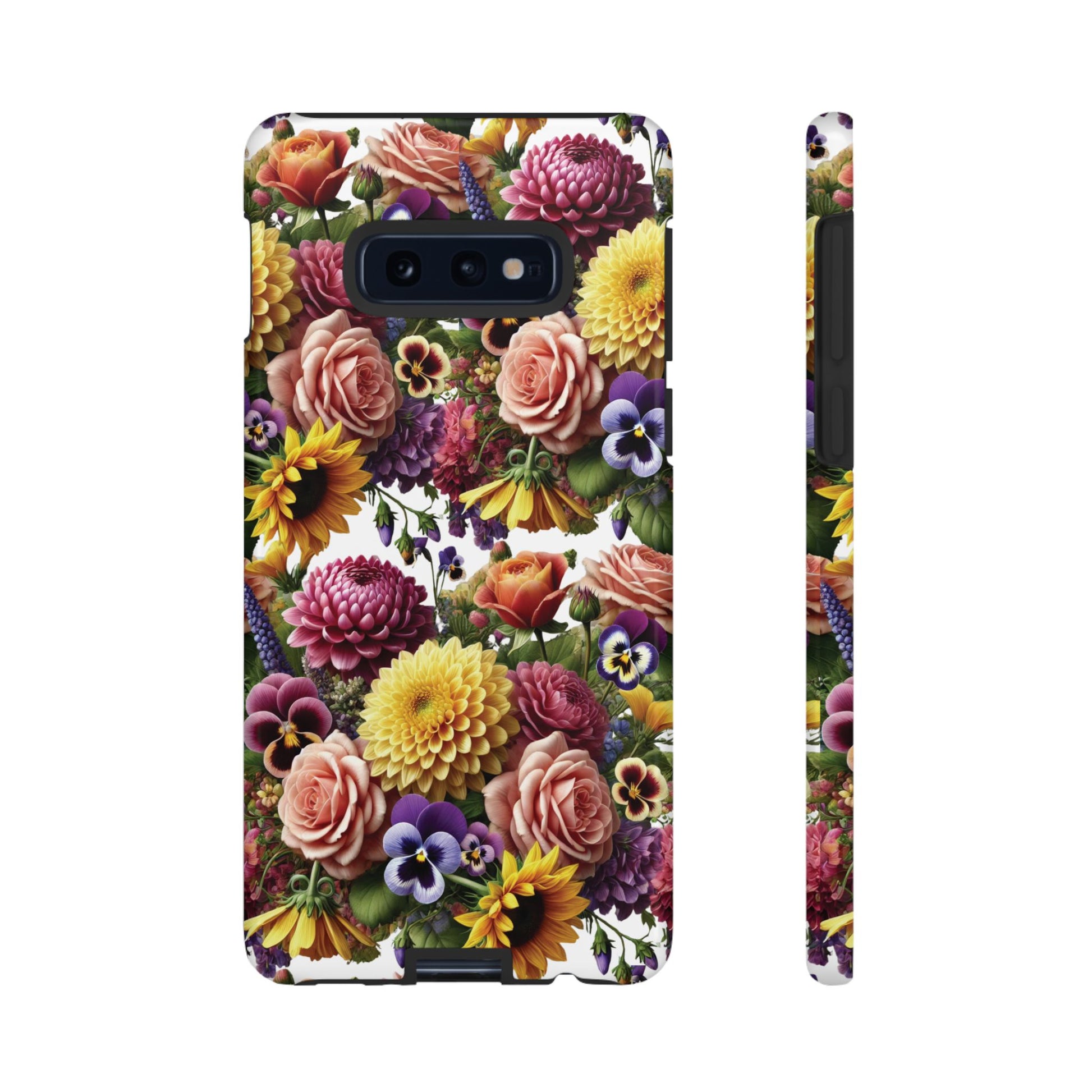 Floral Fall Phone Case for iPhone 16 15 14 13 12  21 23 Samsung, and Pixel | Stylish Protective Cover Gift for Her Perfect for Floral Lover