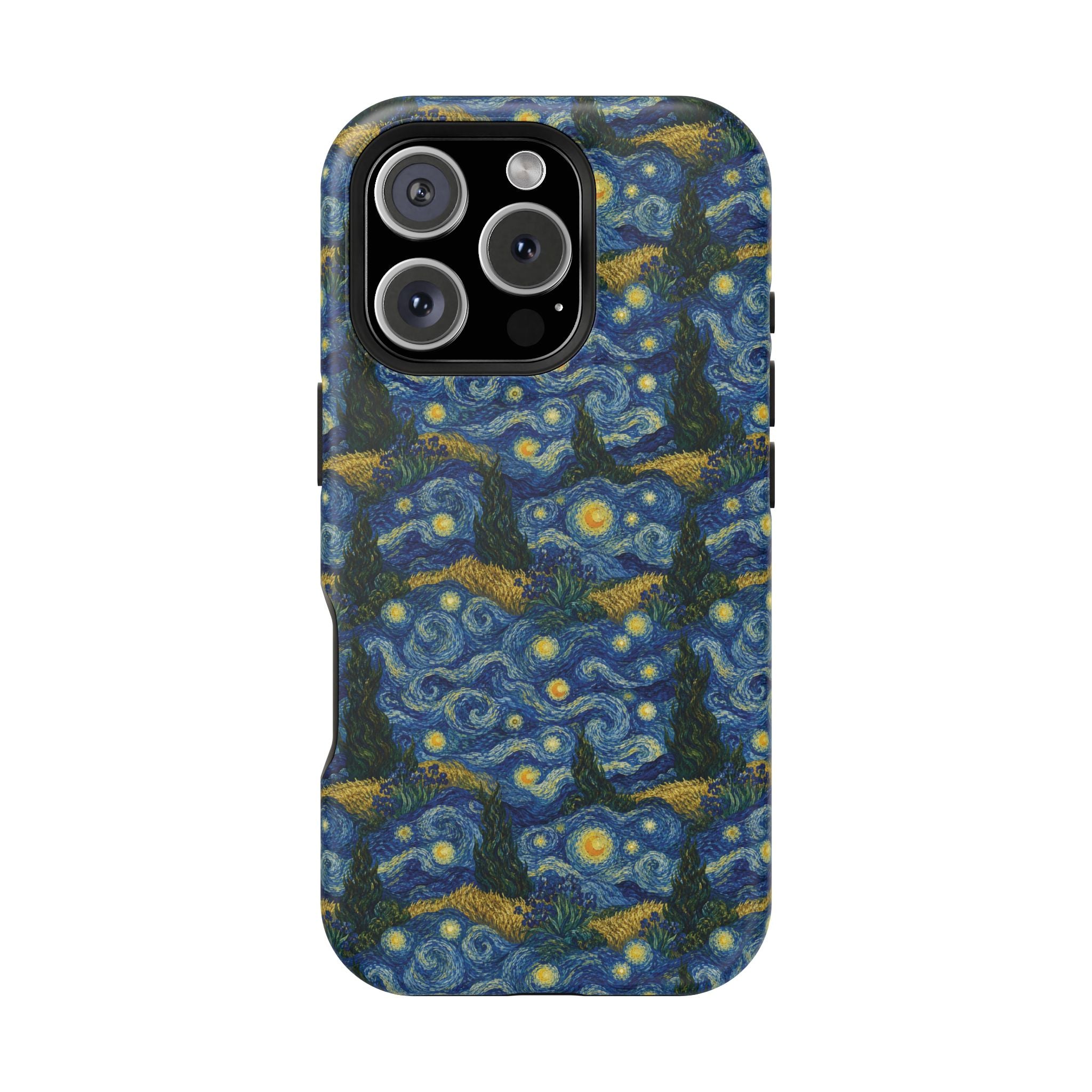 Coque de téléphone magnétique Van Gogh Illusion — Design élégant, résistant aux chocs, pour les amateurs d'art