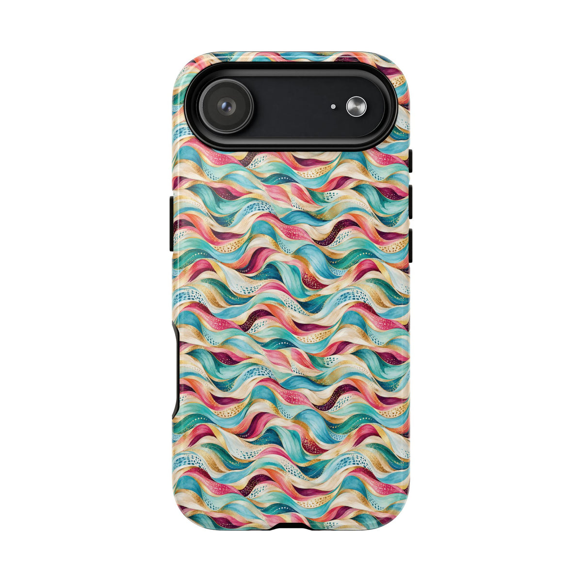 Colorful Wave MagSafe Tough Phone Case