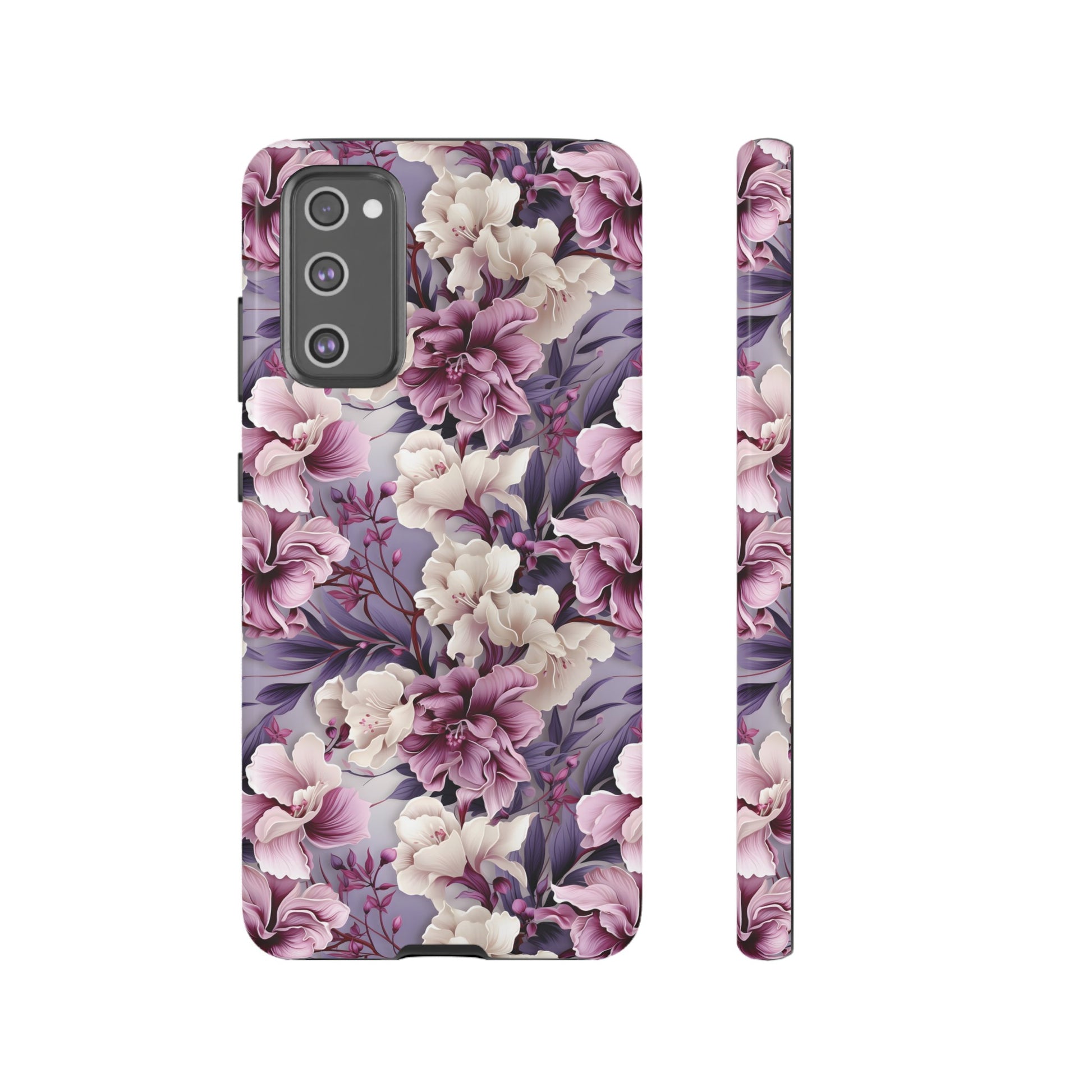 Lavender Flowers Protective Phone Case Gift for Her Phone 15, Samsung iPhone Samsung Gift for Her Case iPhone 15, Samsung