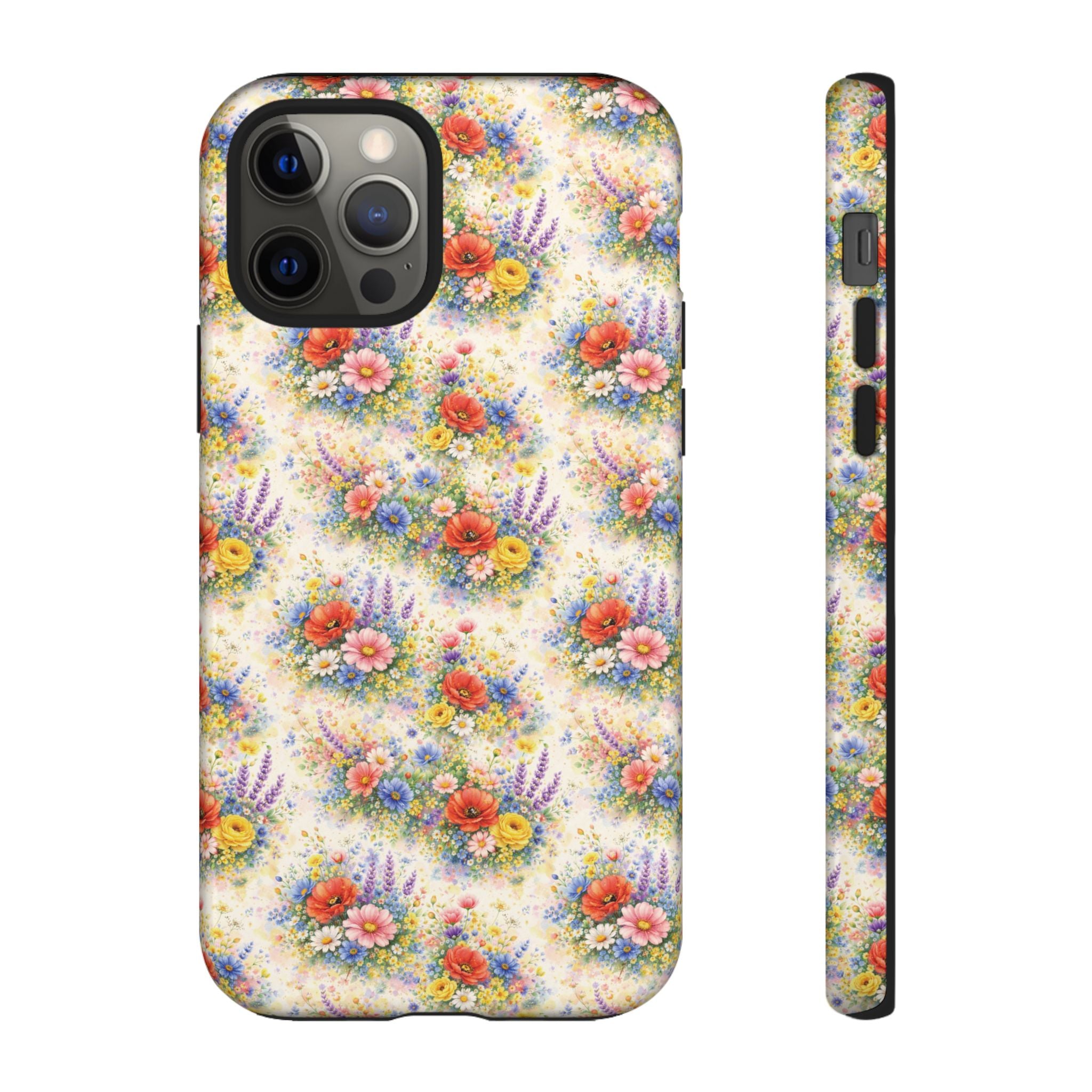 Watercolor Wildflowers Phone Case — Tough Cases