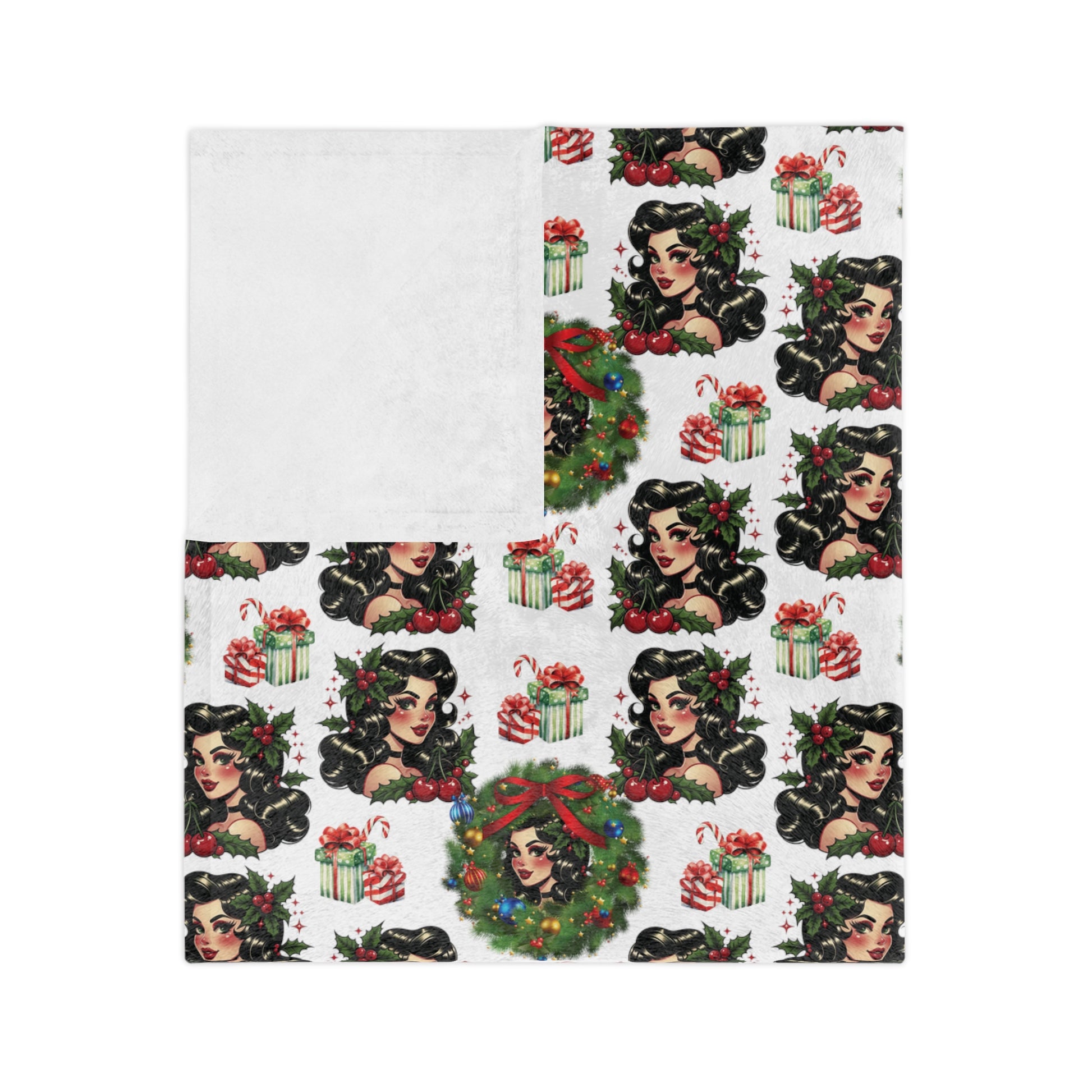 Retro 50s Women Minky Blanket Throw Ultra-Soft Minky Blanket Cozy Comfort Blanket Elegant Home Decor Plush Microfiber for Maximum Comfort Blanket, Perfect for Snuggling Decor, Cozy All-Season Warmth, Housewarming Gift Throw - MRSBYVALLE