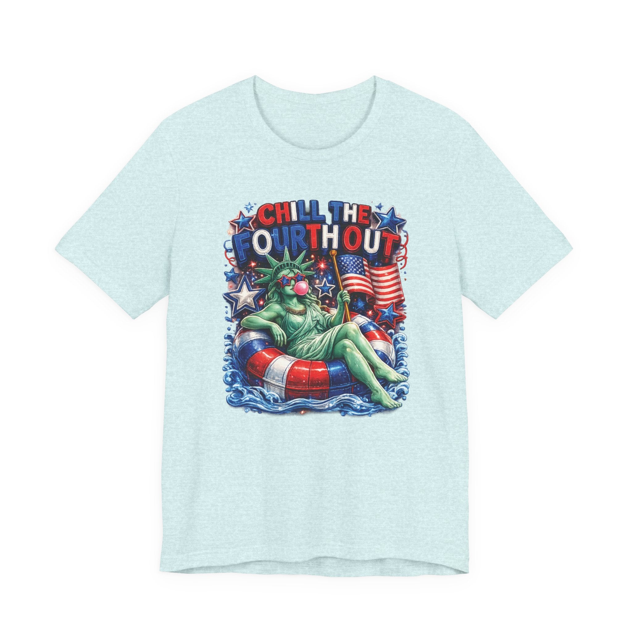 T-shirt amusant CHILL the Fourth UP – T-shirt patriotique pour le 4 juillet