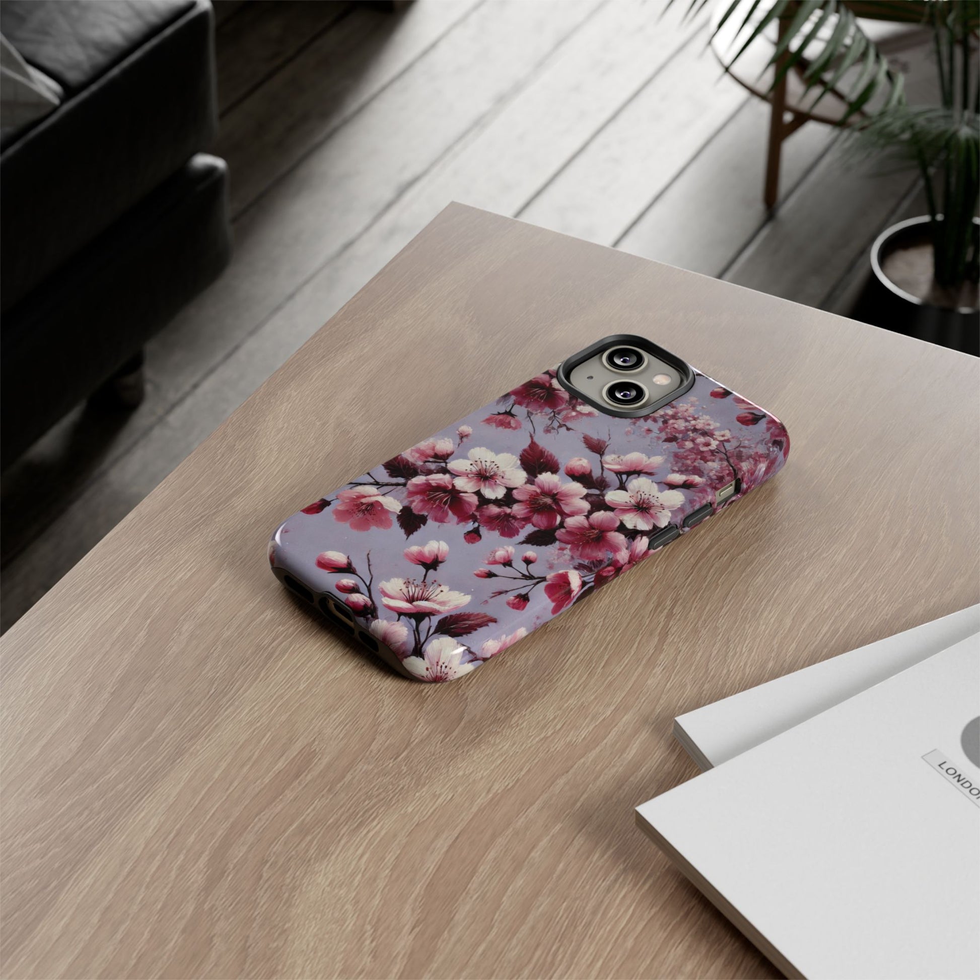 Lavender Floral Fall Phone Case for iPhone 16 pro15 14 13 12  21 23 Samsung, and Pixel | Stylish Protective Cover Gift for Her Perfect for Floral Lover - MRSBYVALLE